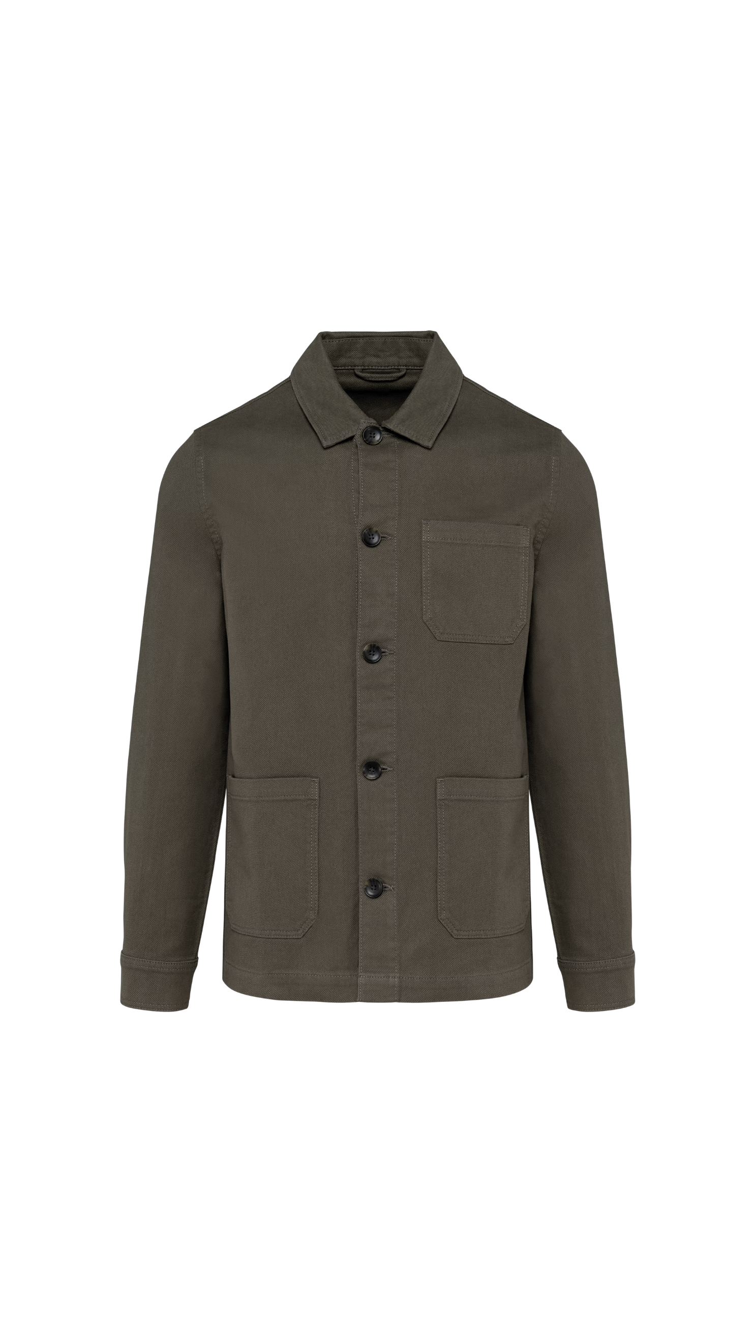 Giacca Worker Cotone Bio - Olive Dust | Shenty