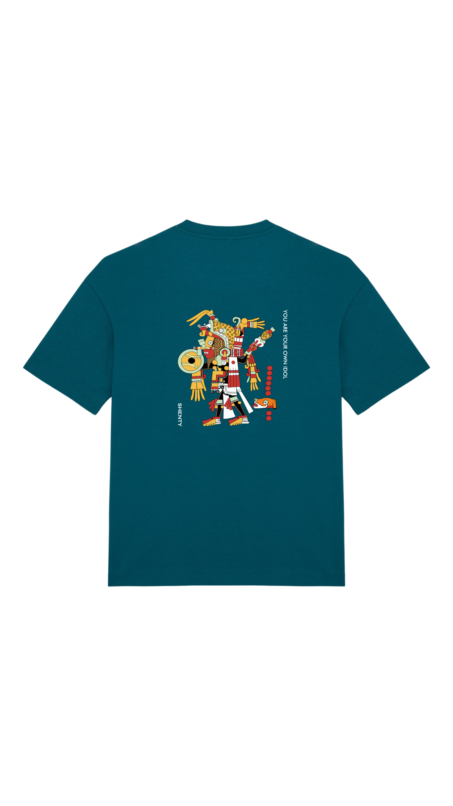 #15 T-Shirt Oversized "Idolo Azteco"