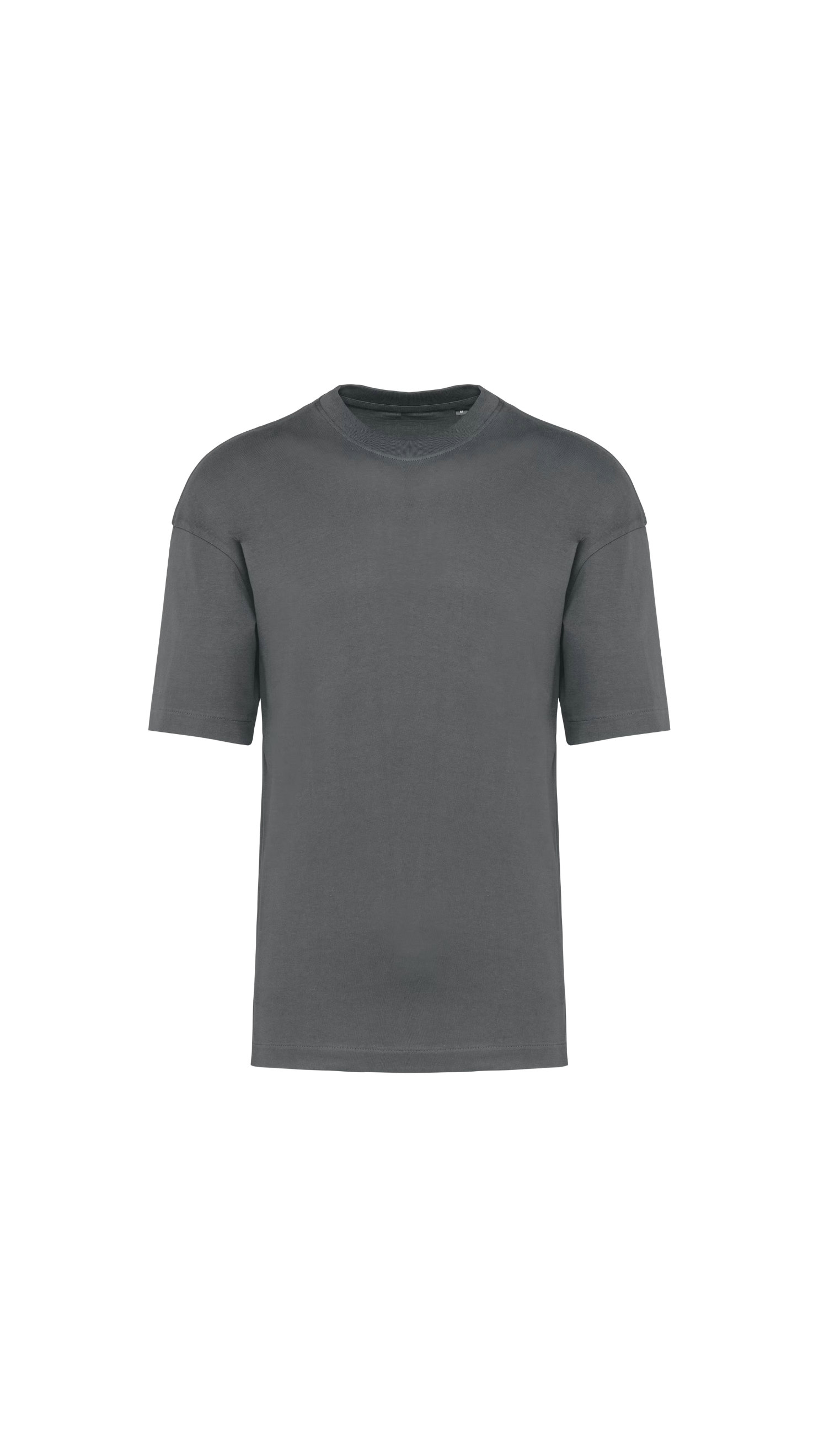 T-shirt Oversized in Cotone Biologico - Fumè | Shenty