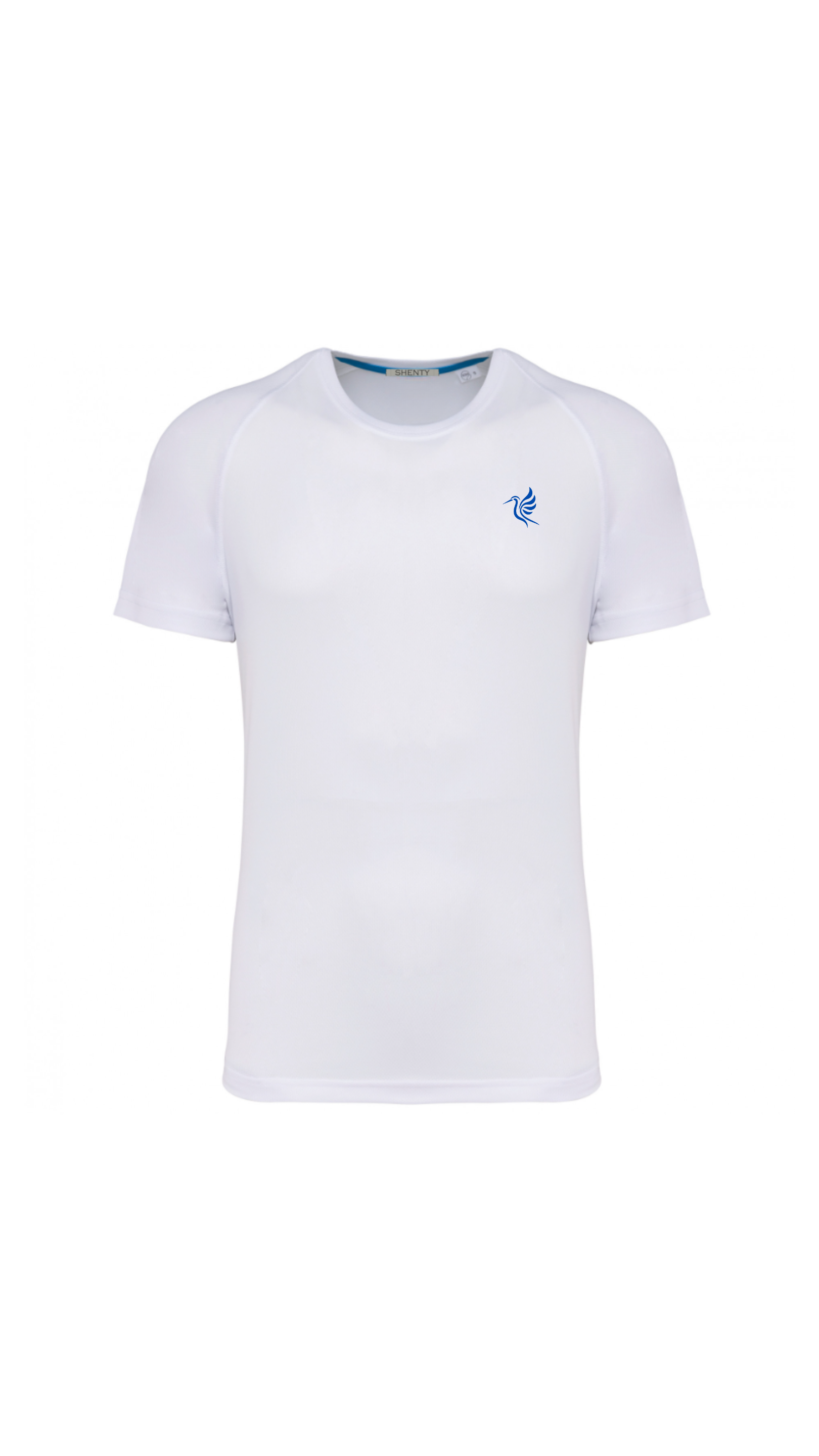 T-shirt Sport in tessuto riciclato - White