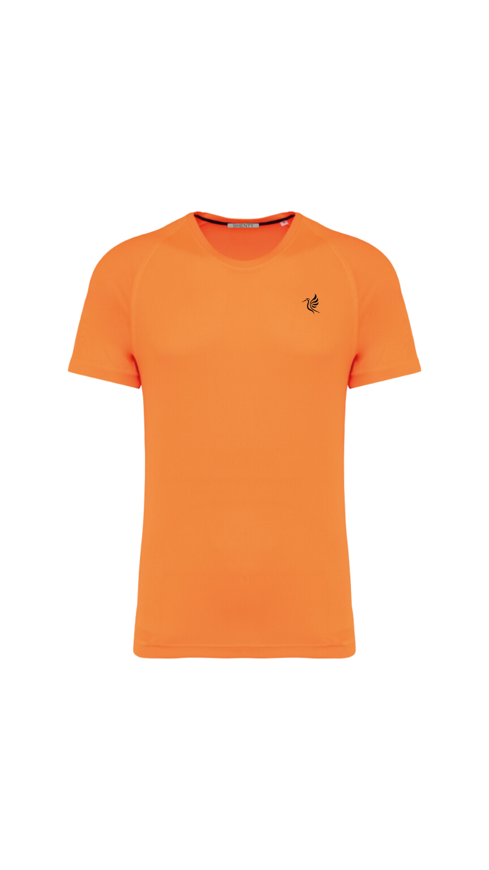 T-shirt Sport in tessuto riciclato - Orange
