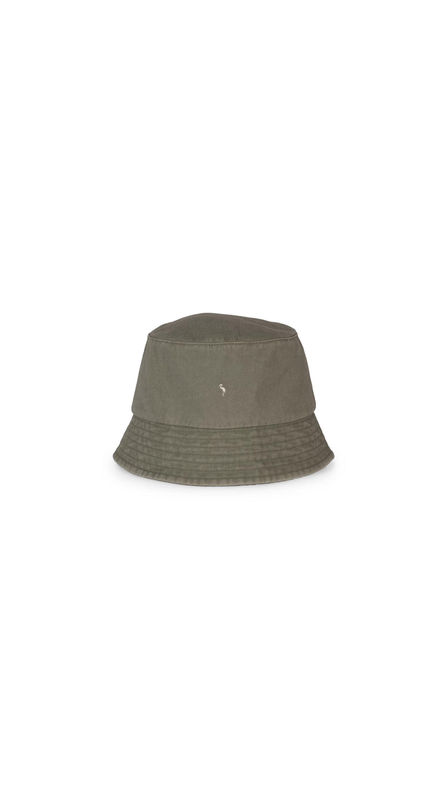 Cappello da Pescatore in Cotone Organico Vintage - Khaki