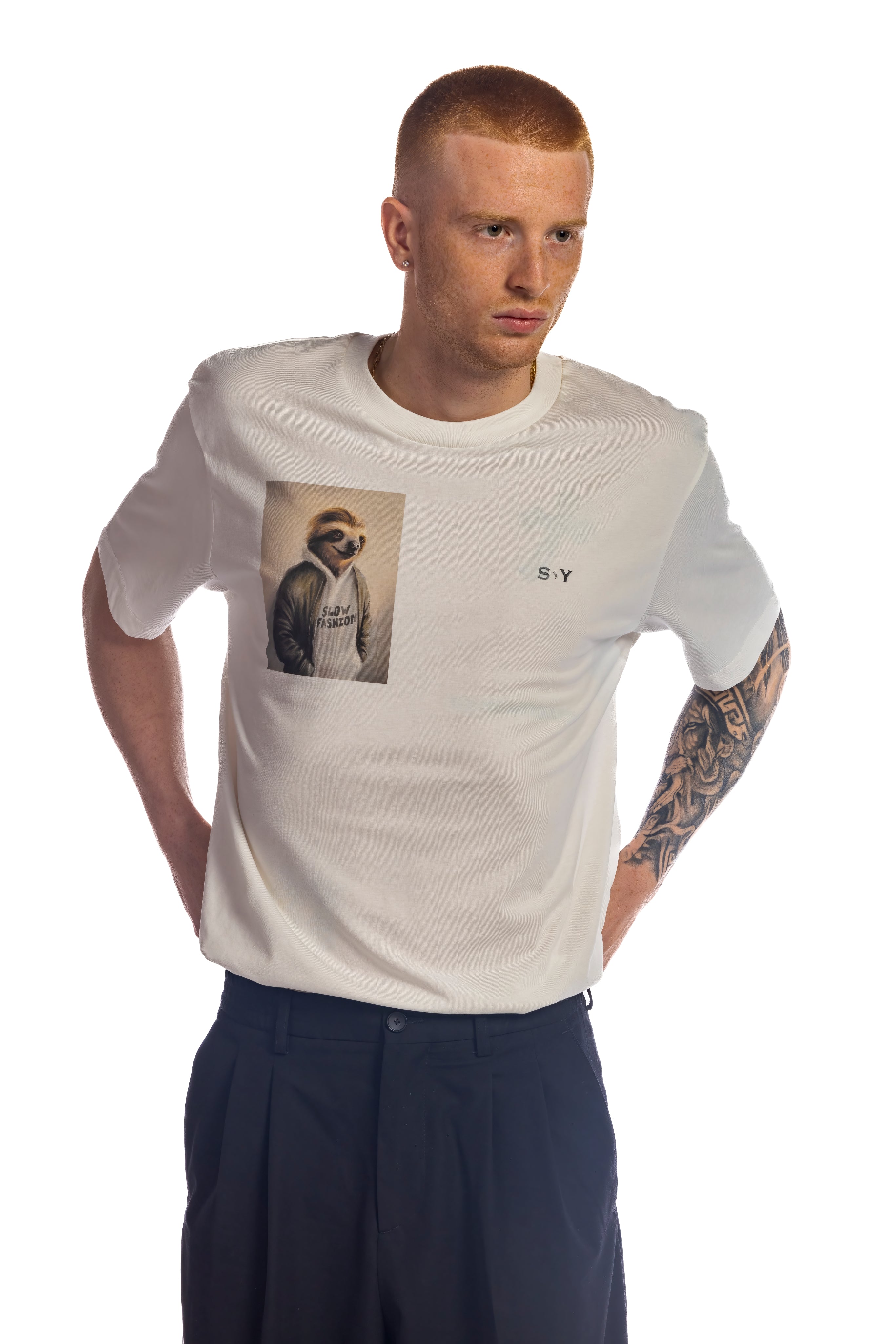 t-shirt bradipo 2
