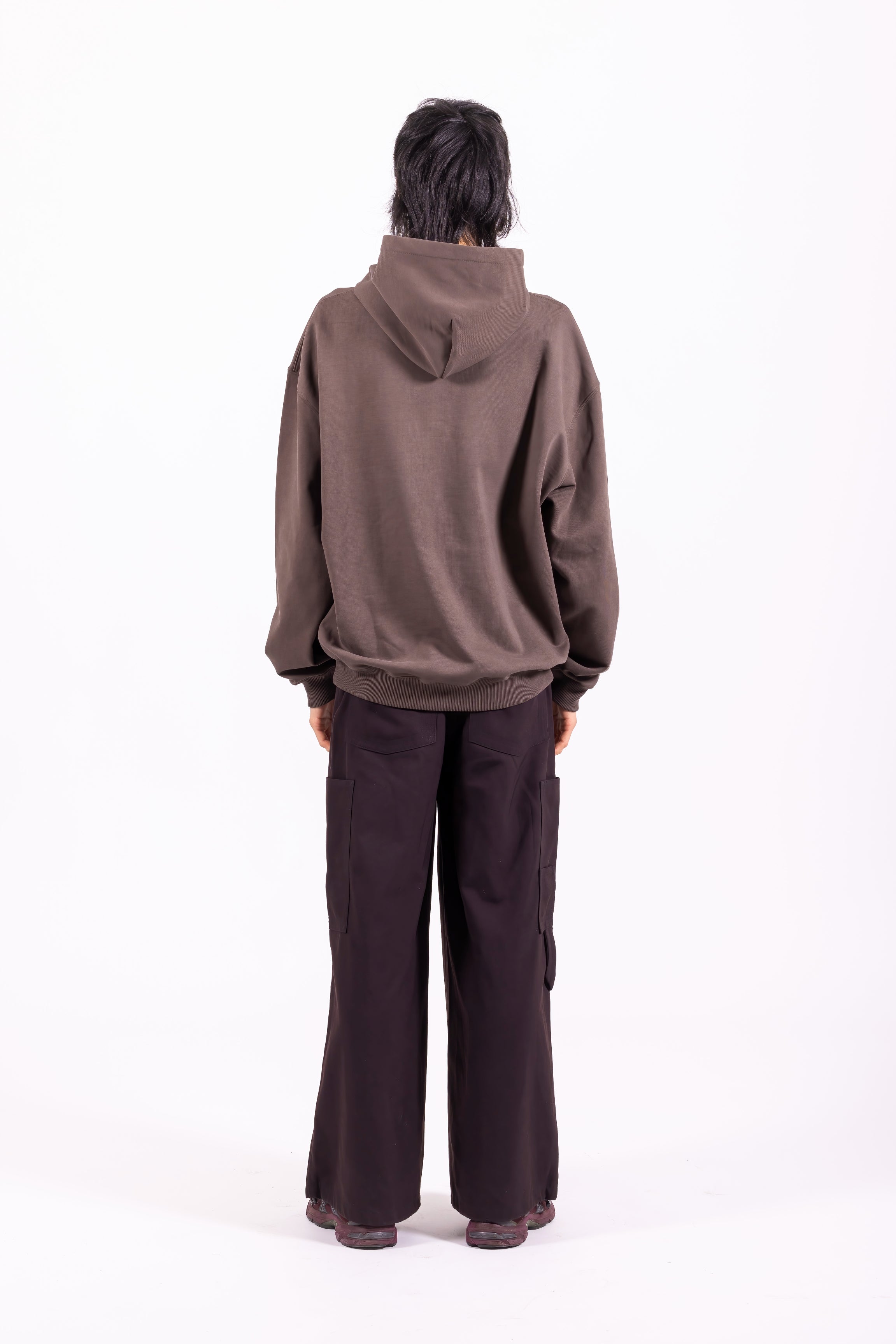 #3 Oversized Hoodie Chocolate