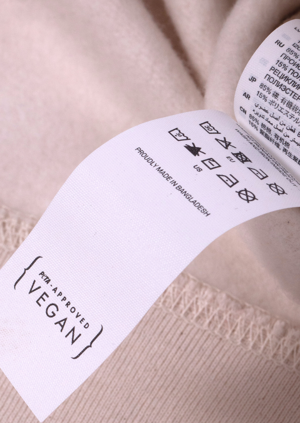 Etichetta Peta vegan