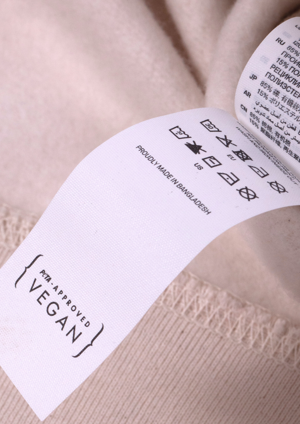 Etichetta Peta Vegan