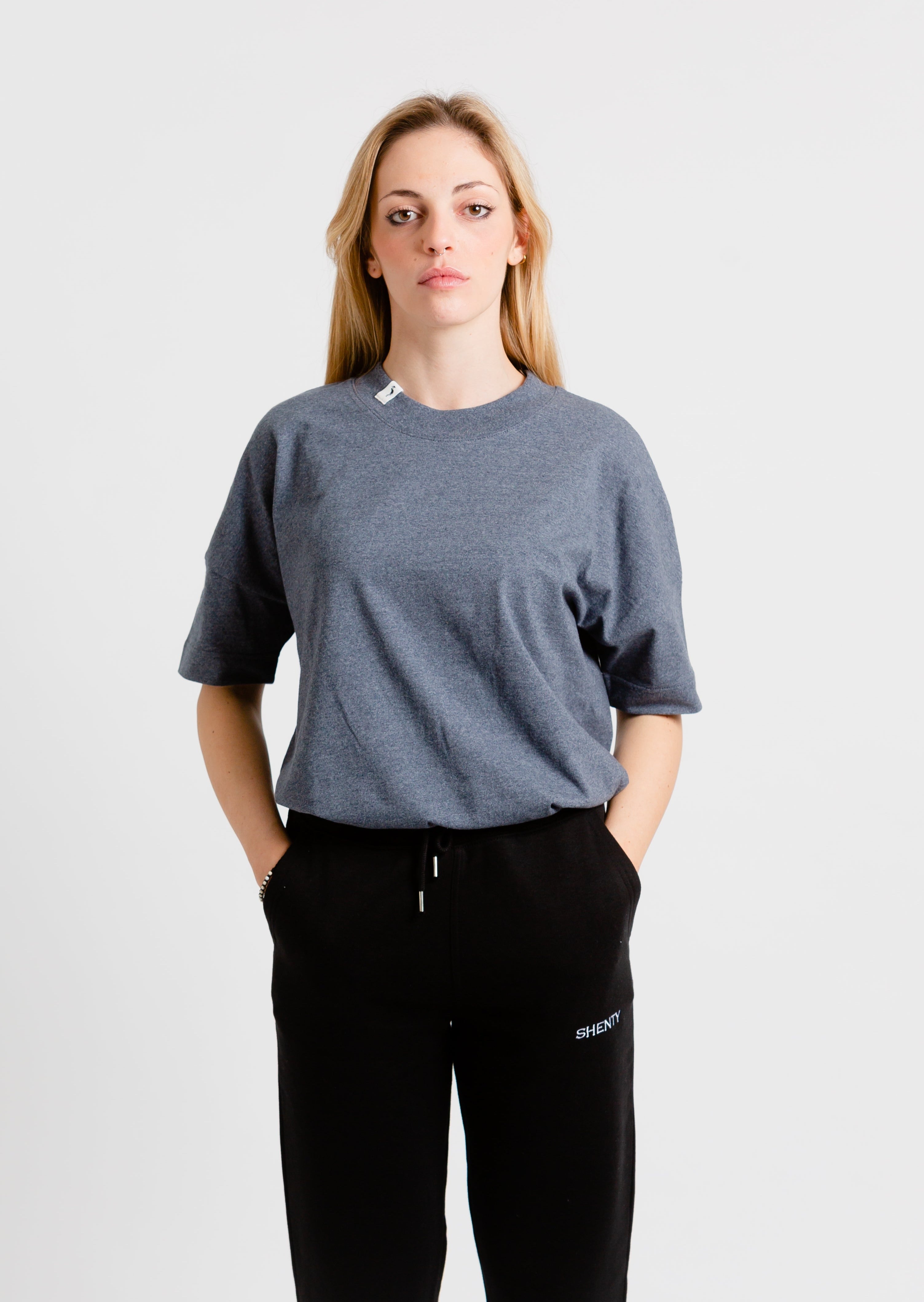 T-shirt oversized cotone riciclato 6