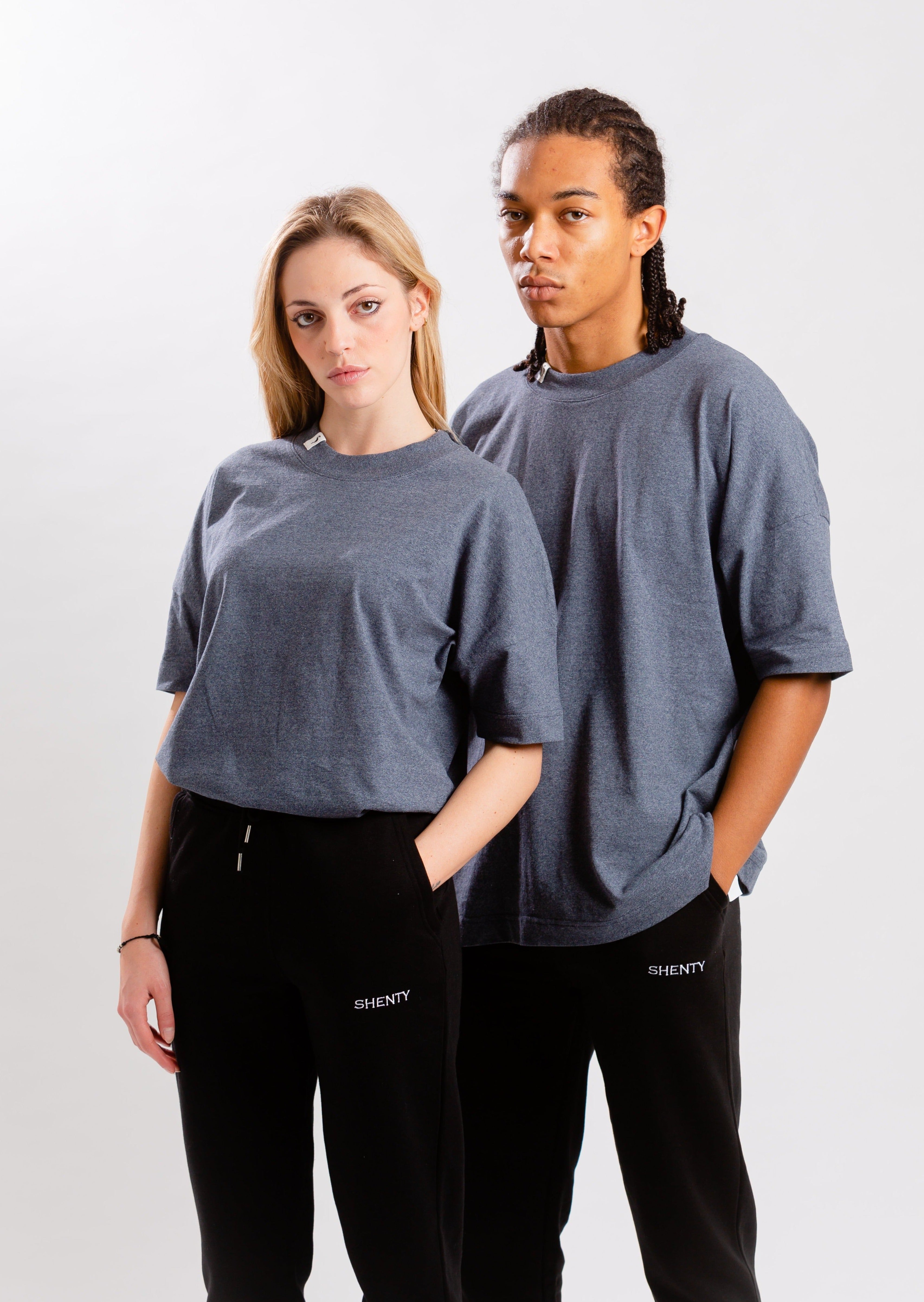 T-shirt oversized cotone riciclato 1