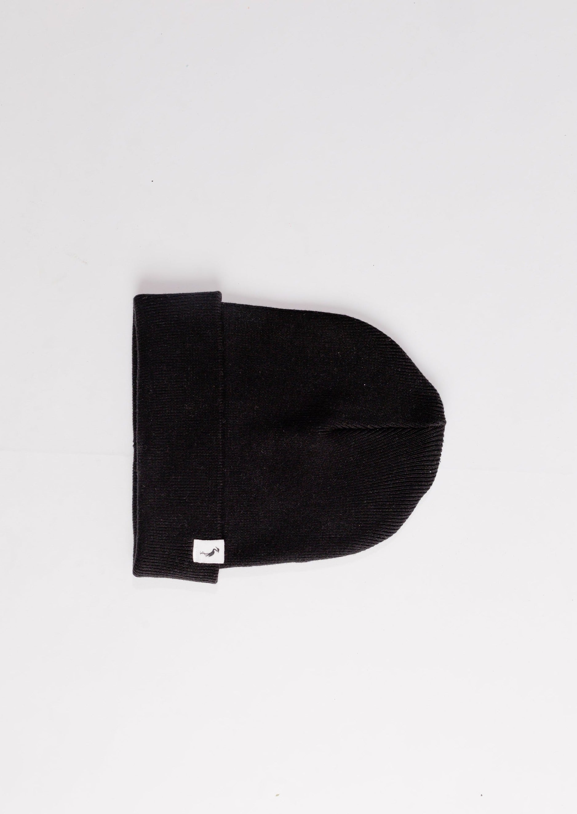 Berretto cotone organico Nero 2