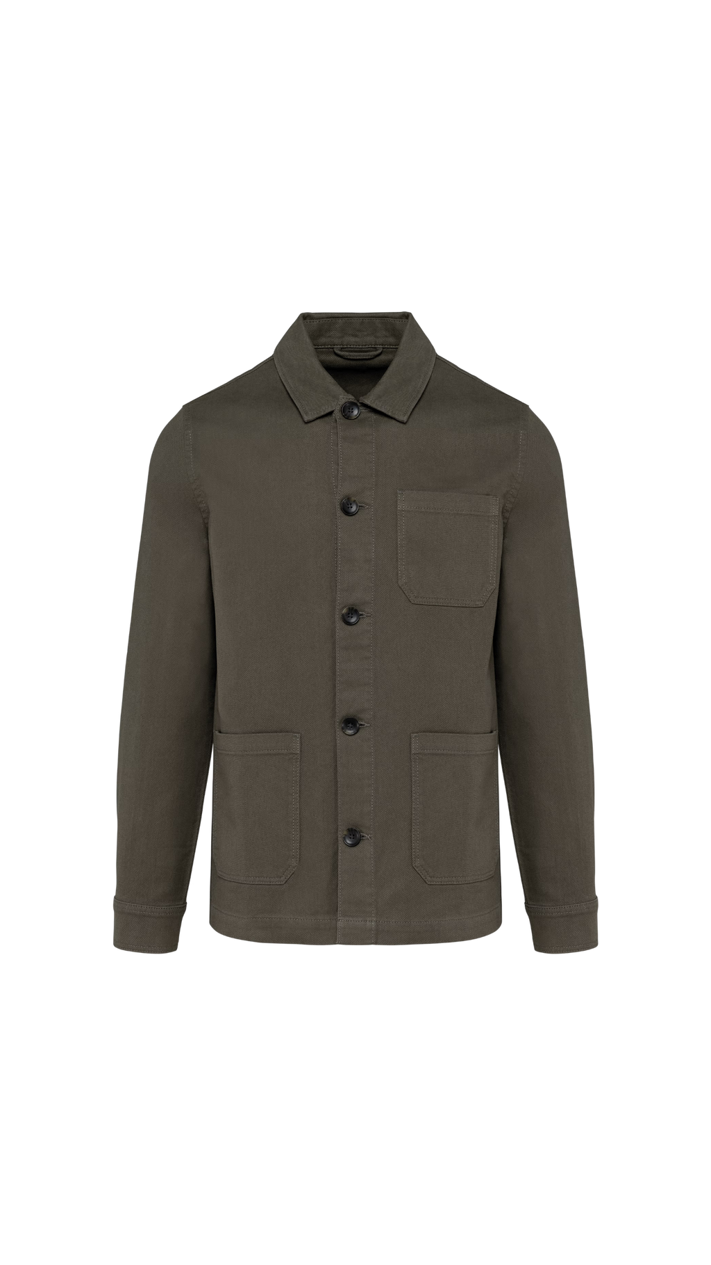 Giacca Worker Cotone Bio  - Olive Dust | Shenty