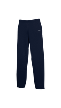 Pantalone Tuta Open Leg Unisex Cotone Bio - Blue Navy | Shenty