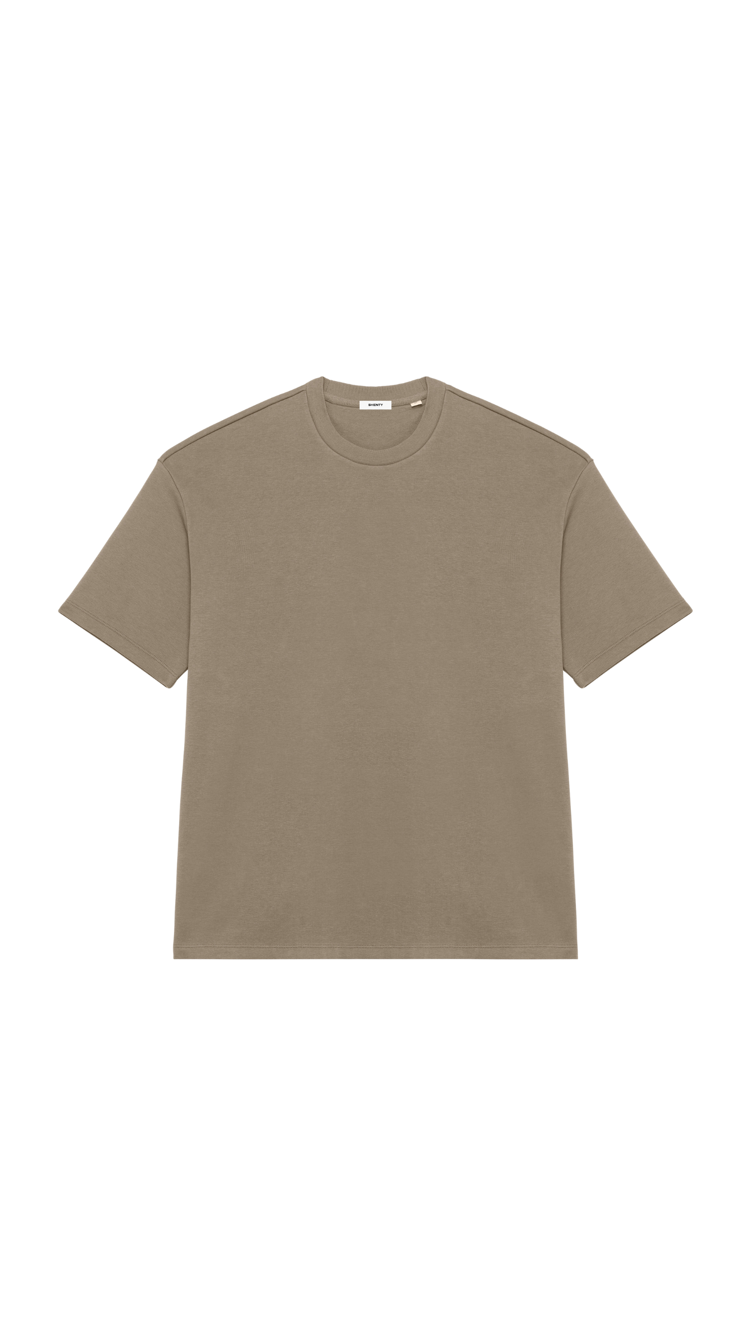 T-shirt in Felpa Oversized - Deserto | Shenty