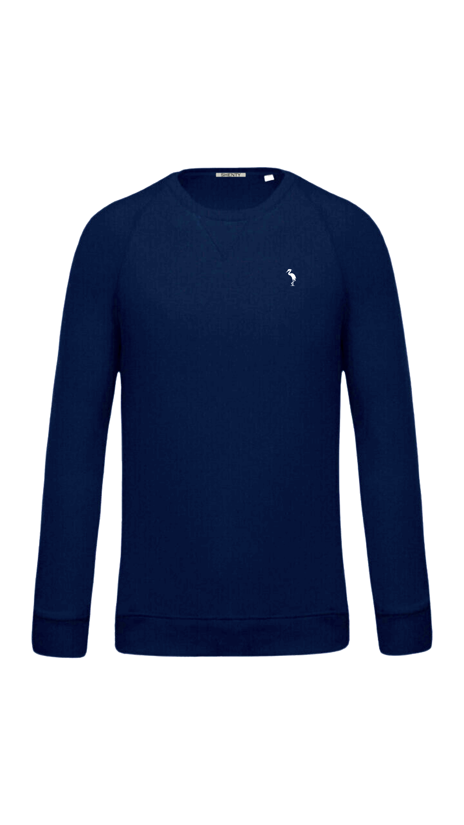 Felpa Girocollo in French Terry - Blu Navy | Shenty