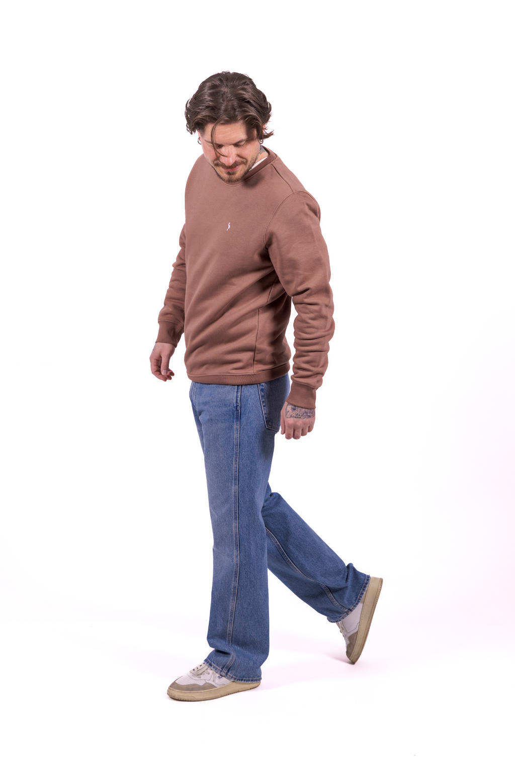 Felpa Premium in Cotone Biologico - Mocha Mousse | Shenty