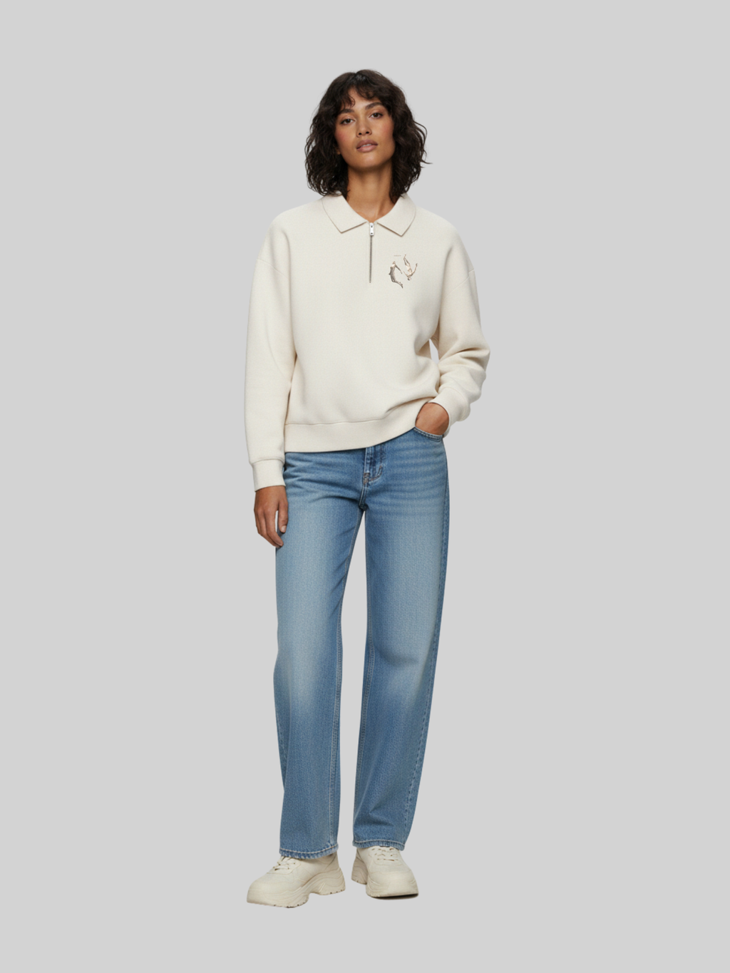 #32 Felpa Polo "Human State"