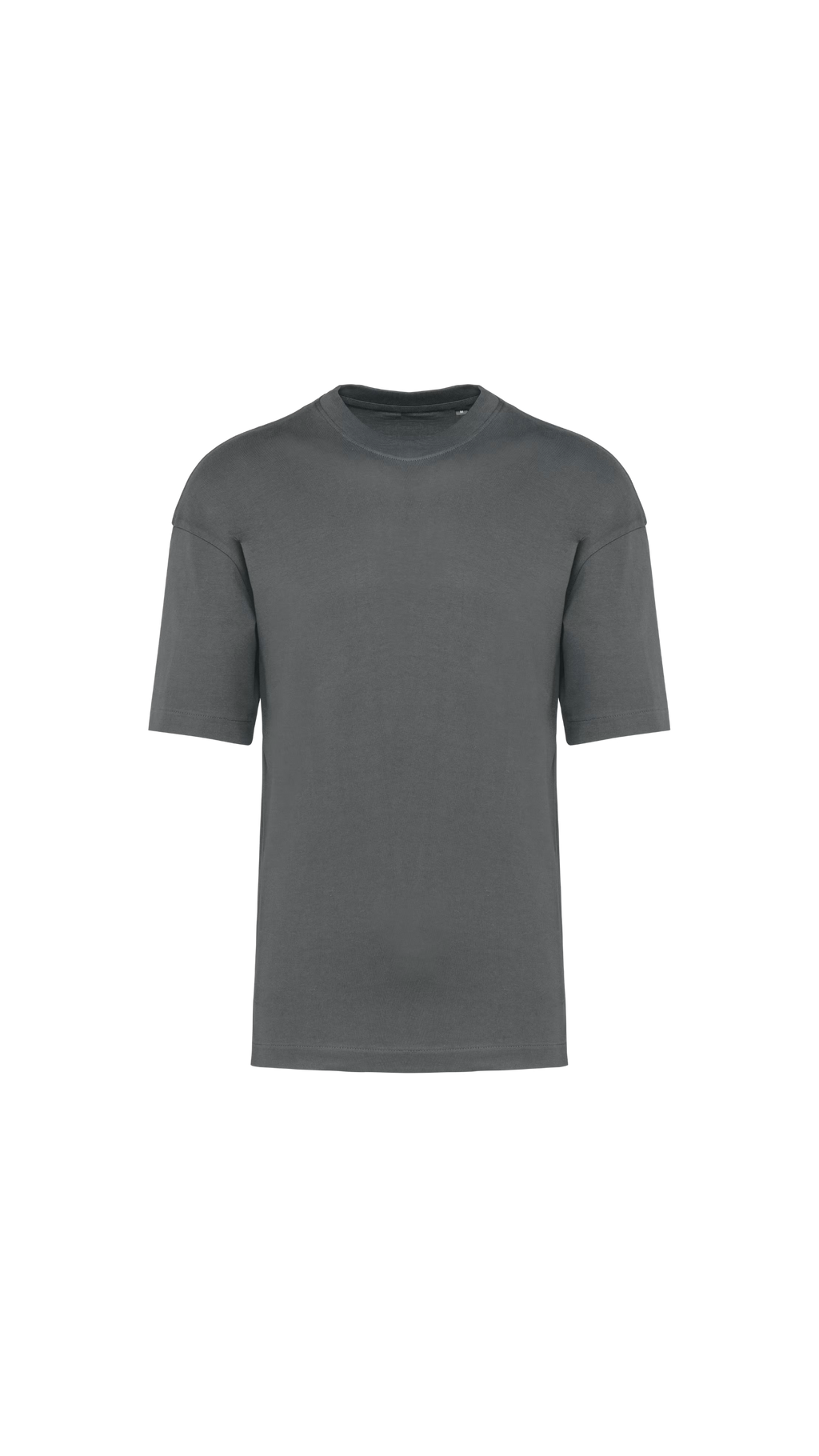 T-shirt Oversized in Cotone Biologico - Fumè | Shenty