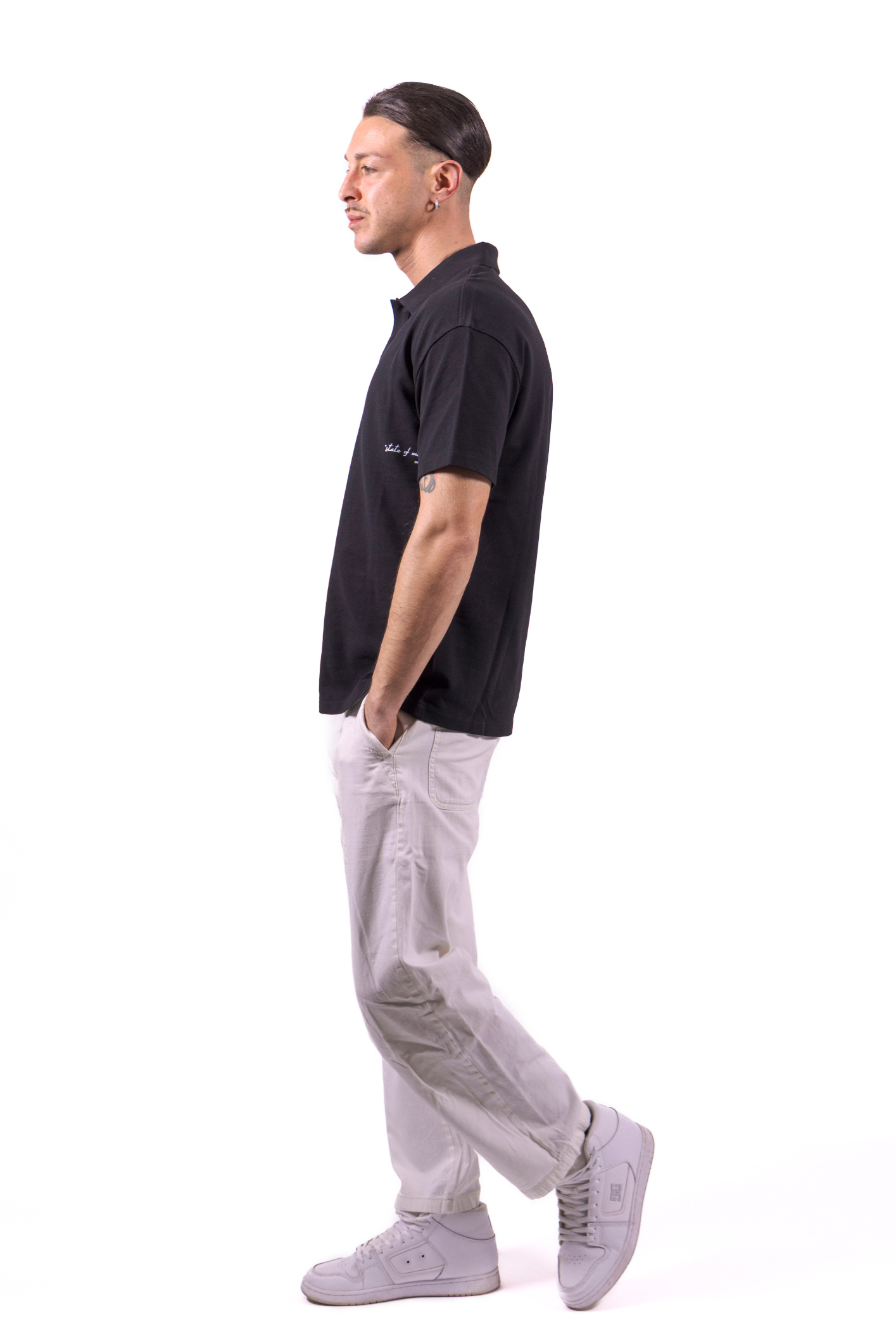 Polo Oversized - Nero | Shenty