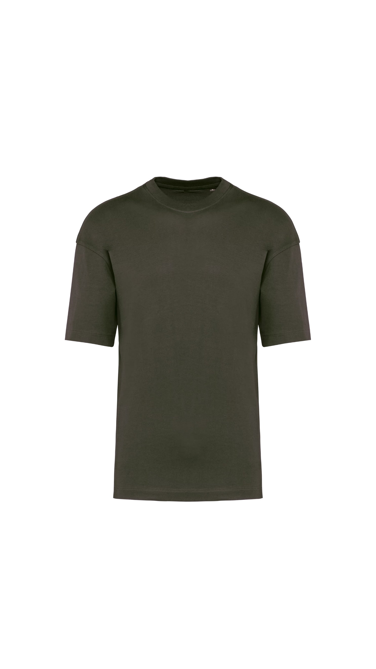 T-shirt Oversized in Cotone Biologico - Olive Dust | Shenty