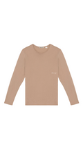 T-shirt Manica Lunga Bio - Caffèlatte | Shenty