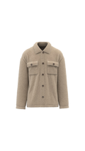 Giacca in Sherpa riciclato - Deserto | Shenty