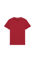 T-shirt in Cotone Biologico - Rosso Ibisco | Shenty