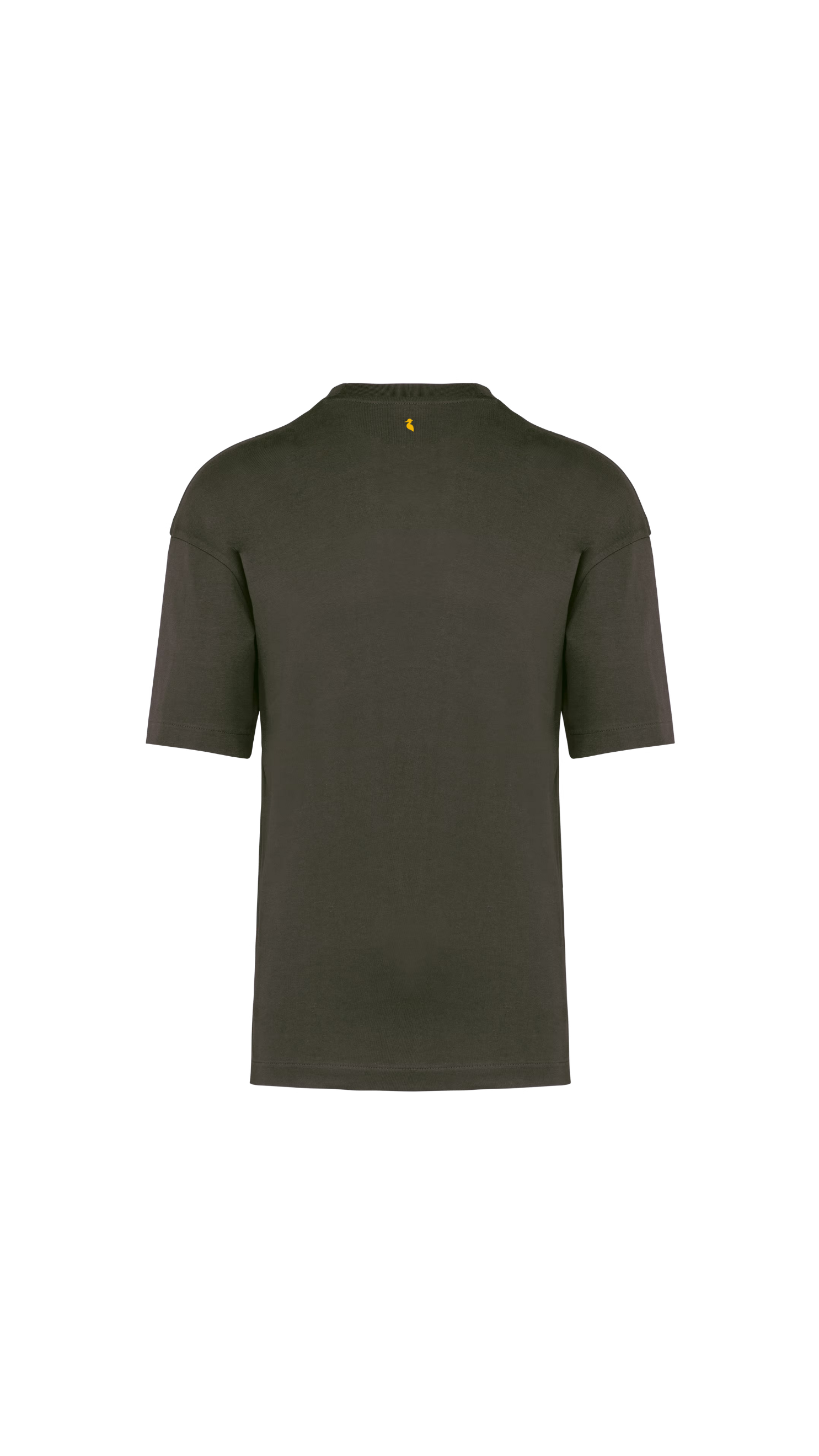 T-shirt Oversized in Cotone Biologico - Olive Dust | Shenty