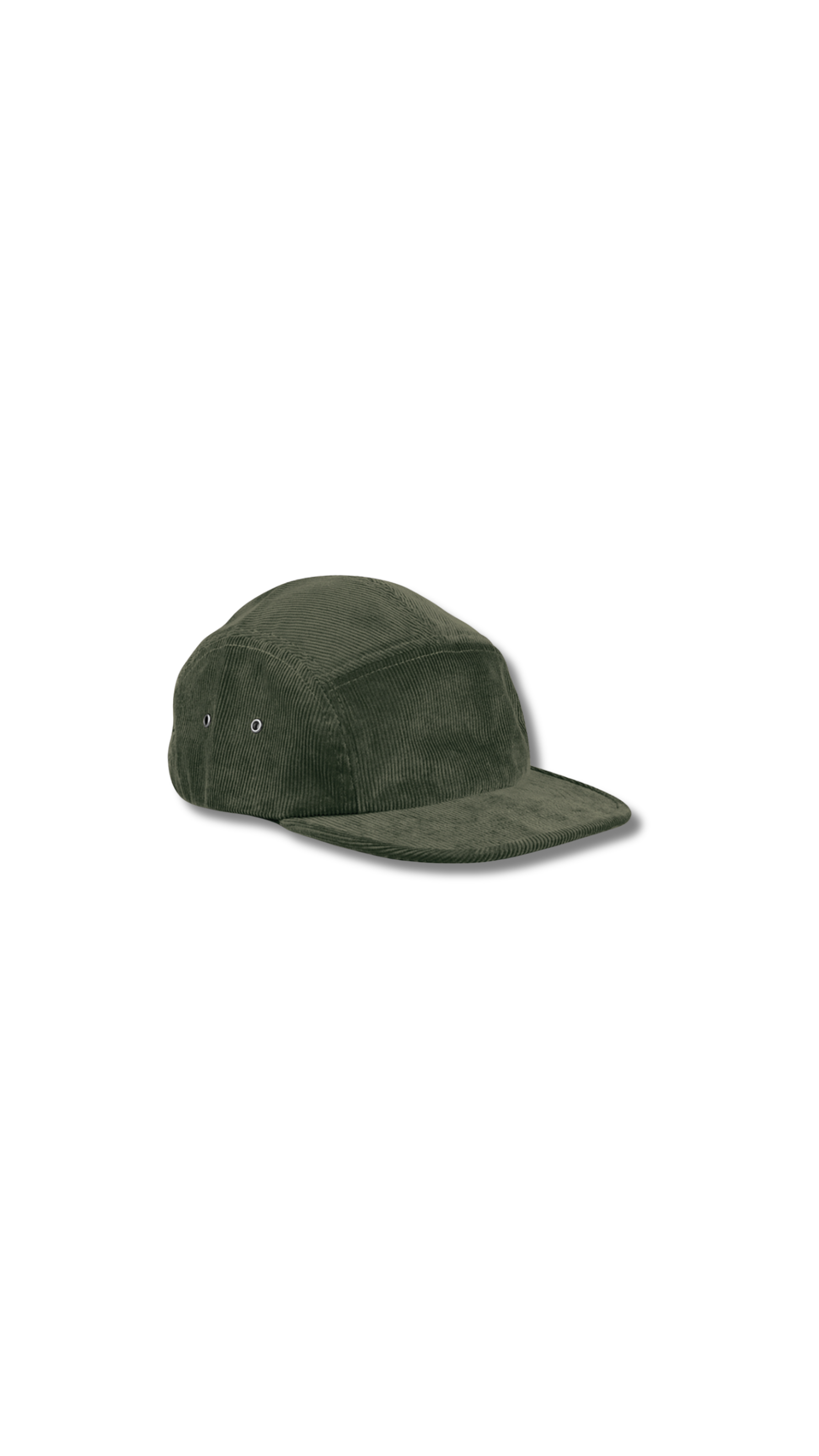 Cappellino Bio Camping Velluto - Kaki