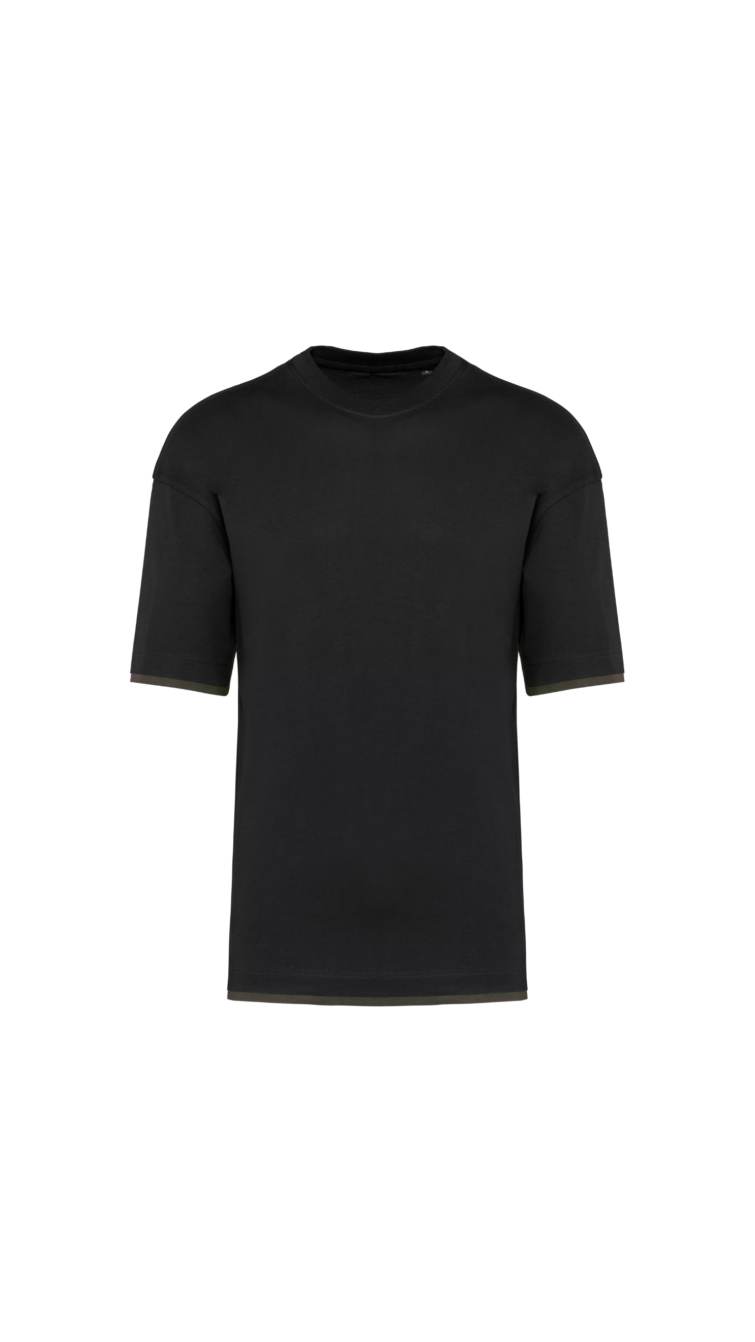 T-shirt Oversized in Cotone Biologico - Nero | Shenty
