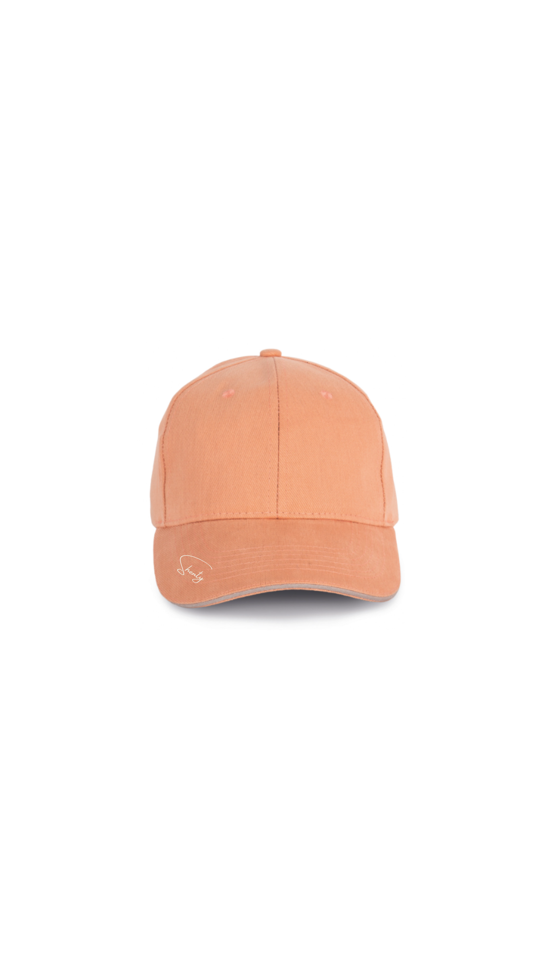 Cappellino Baseball Bio Rosa Pesca