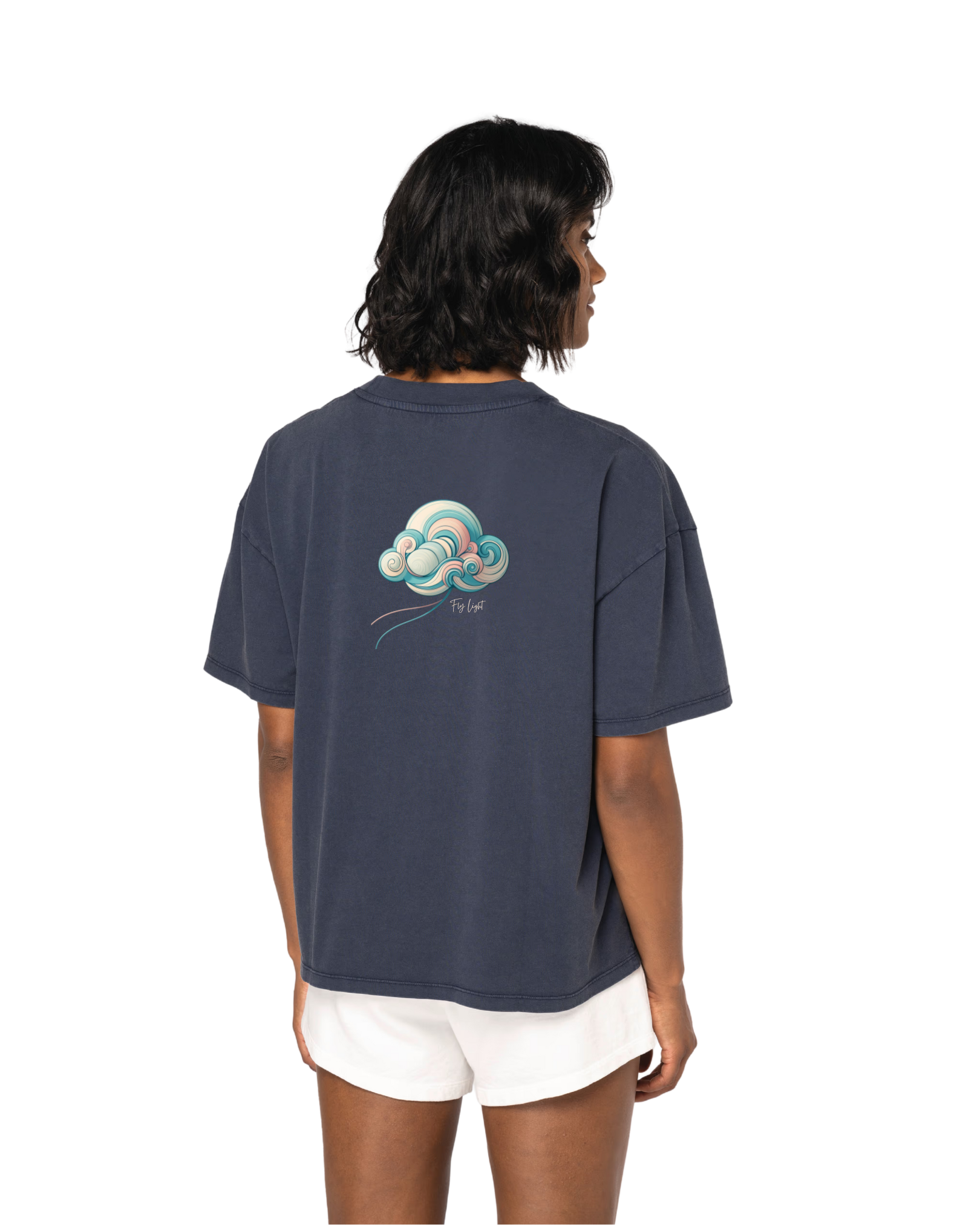 #18 T-Shirt Bio Crop Unisex "Fly Light"