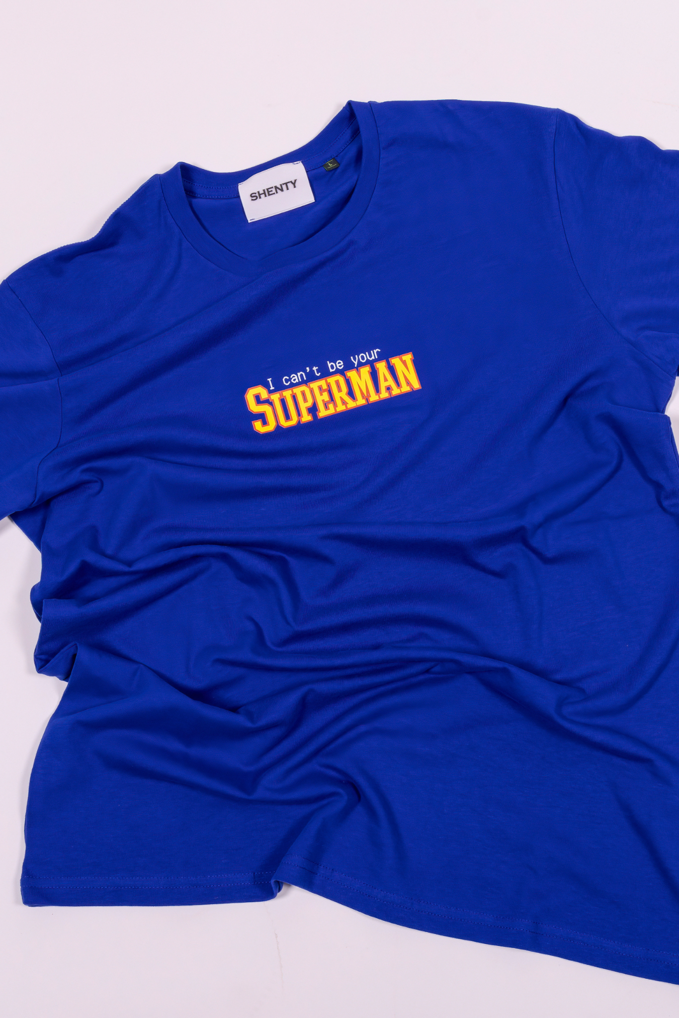 #5 T-shirt Organic "I can't be your Superman"