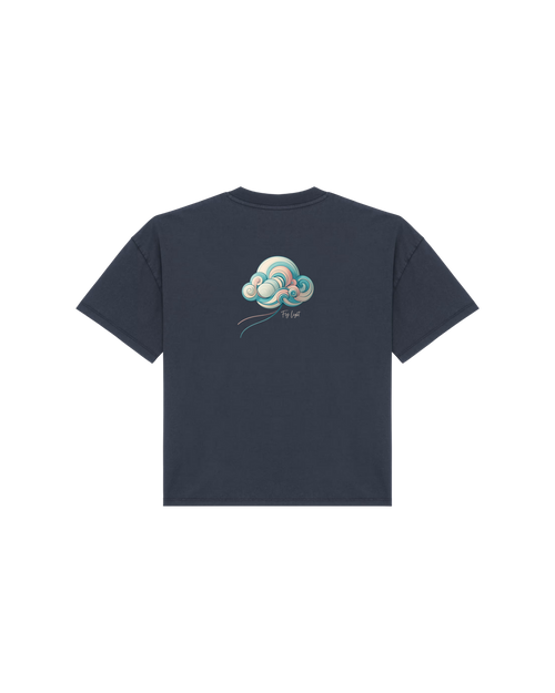 #18 T-Shirt Bio Crop Unisex "Fly Light"