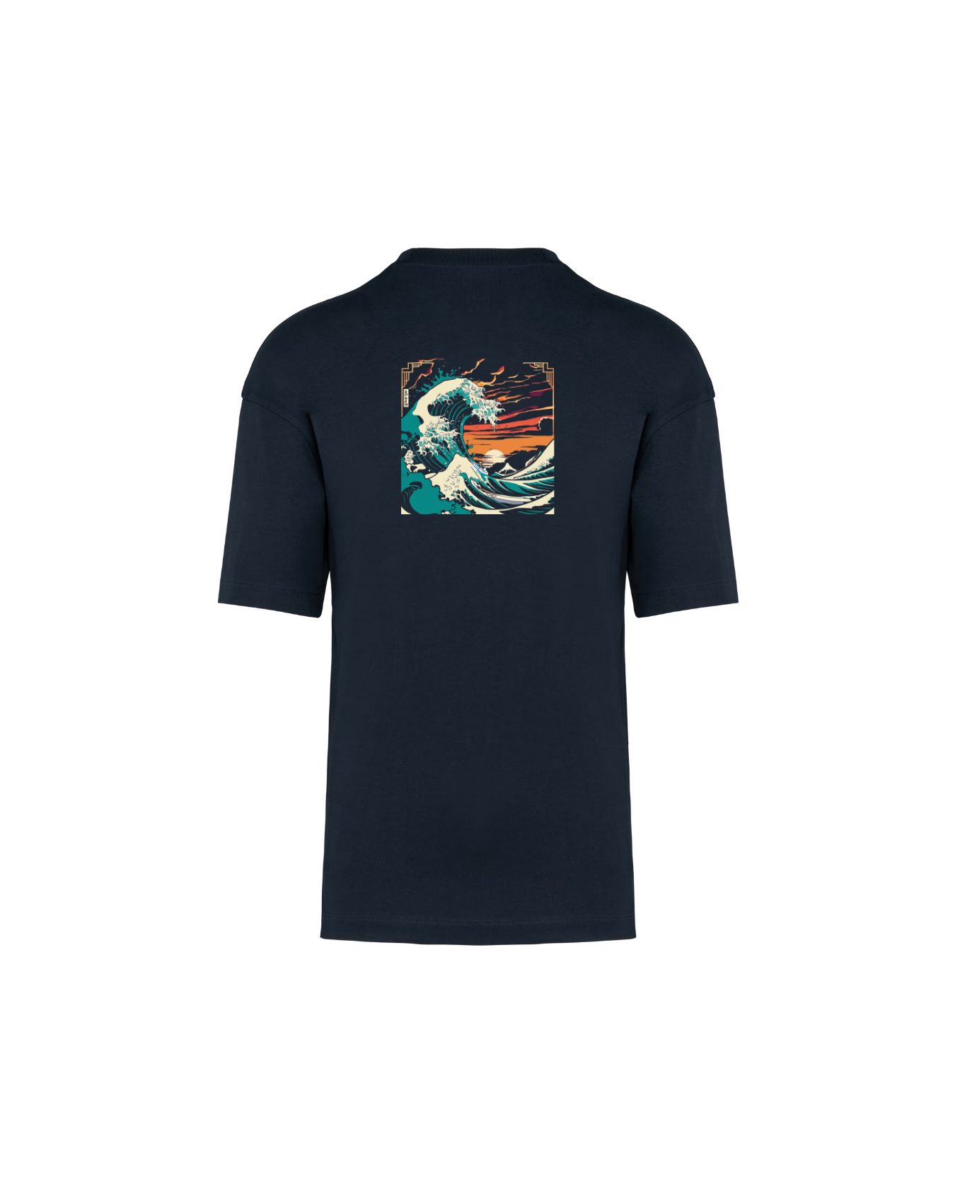#20 T-Shirt Bio Oversized "The Great Wave 2"