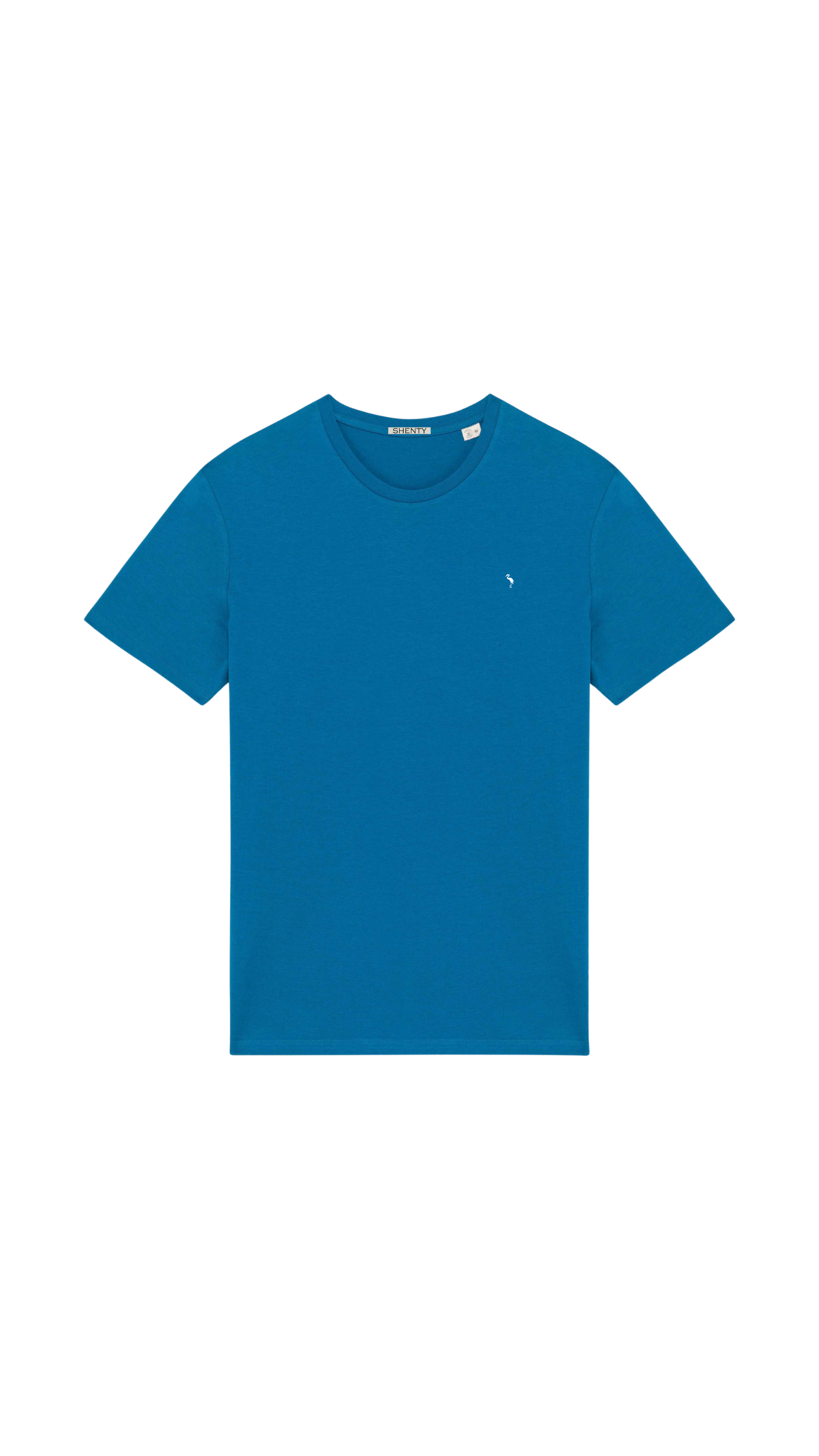 T-shirt in Cotone Biologico - Blu Zaffiro | Shenty