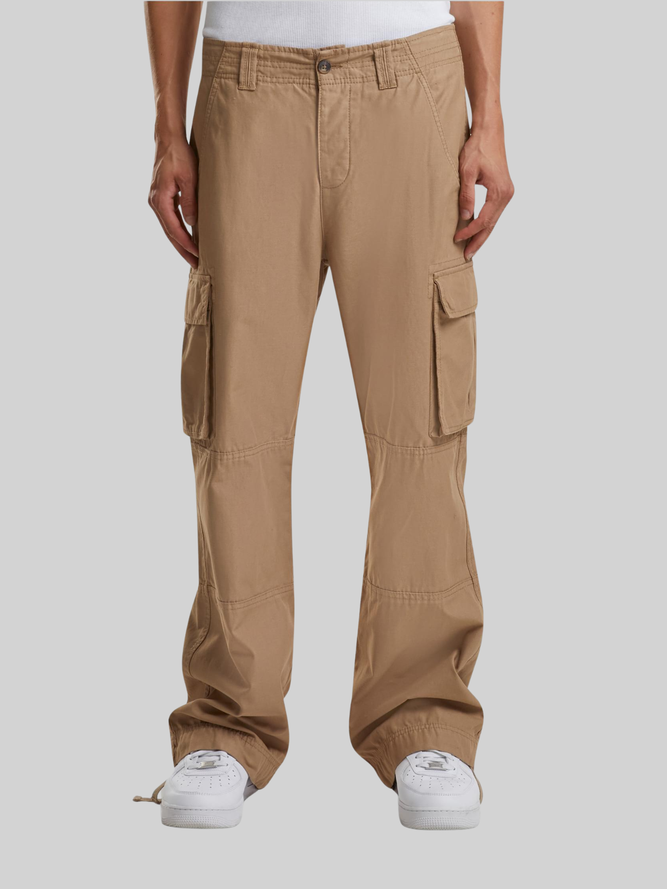 Pantaloni Cargo Wide Leg in Cotone Biologico - 2 colori | Shenty