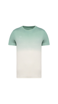 T-shirt Organic Dip Dye - Salvia