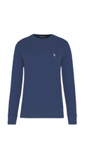 Sweatshirt Logo - Blu Acciaio