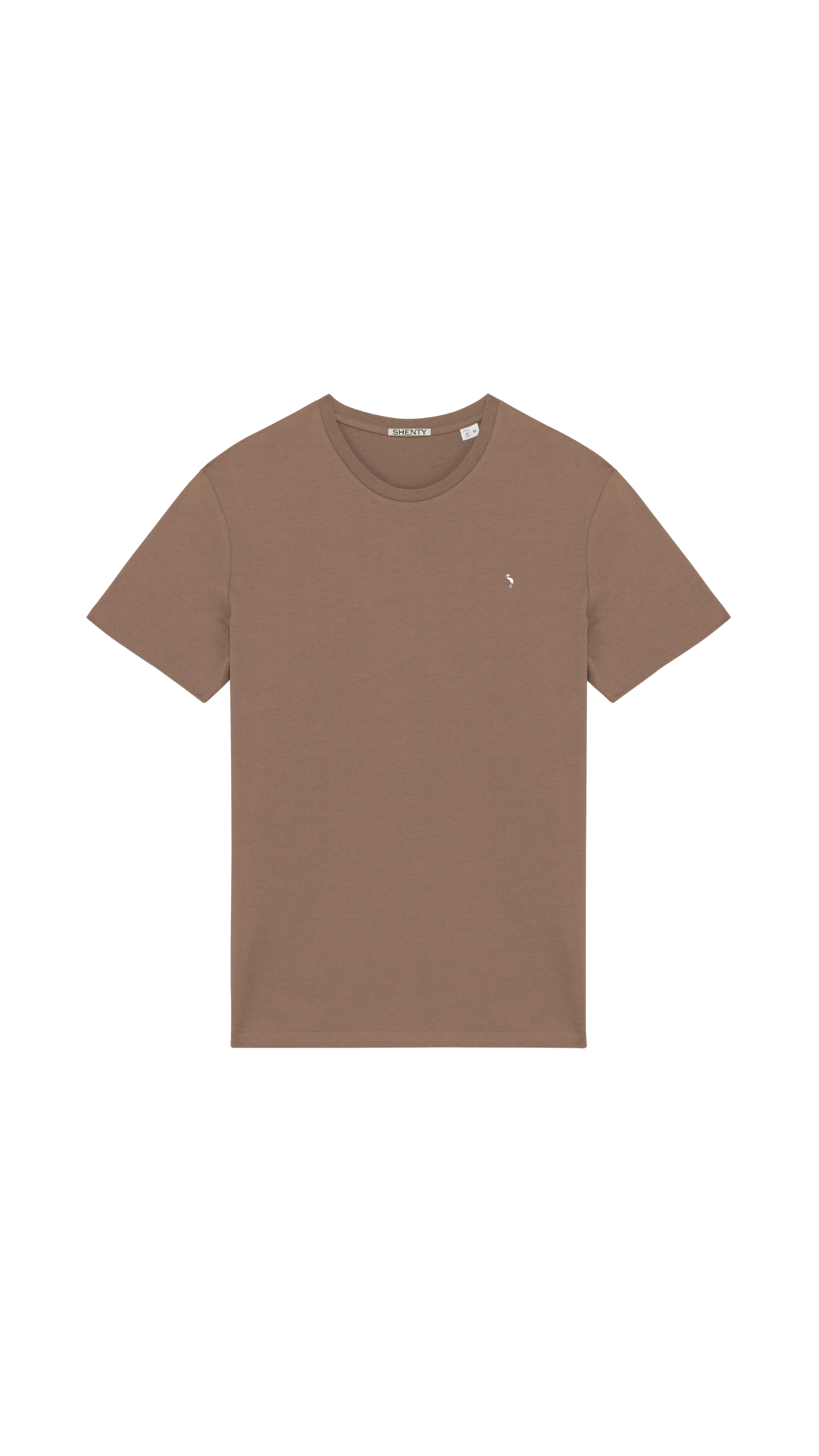 T-shirt in Cotone Biologico - Legno di Quercia | Shenty