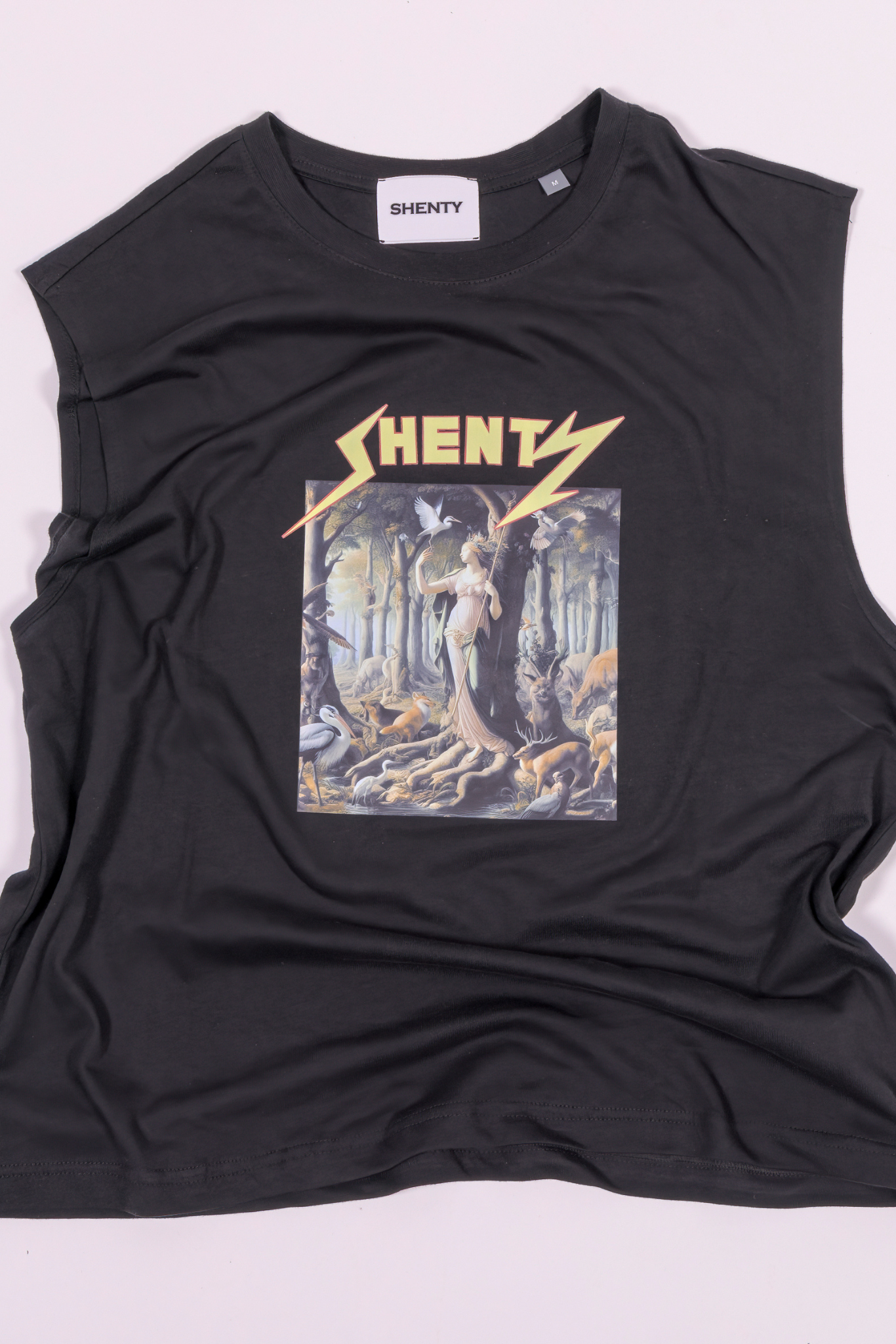 #8 T-shirt Organic senza maniche "The Venus & Herons"