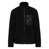 Unisex Sherpa Jacket - Black