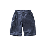 Pantaloncini Cargo in tessuto riciclato - Blue Navy