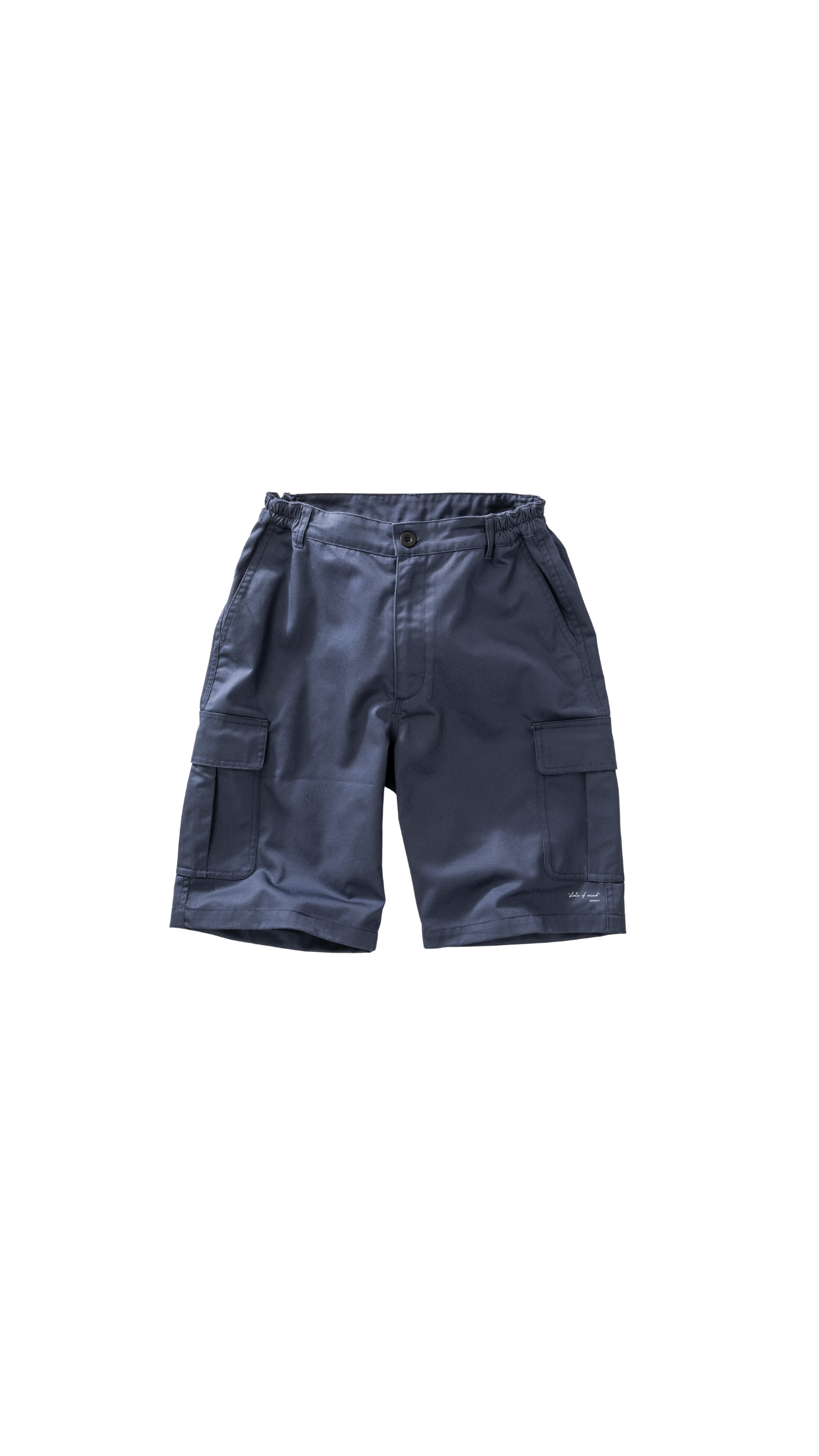 Pantaloncini Cargo in tessuto riciclato - Blue Navy