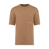 T-shirt Oversized in Cotone Biologico - Camel | Shenty