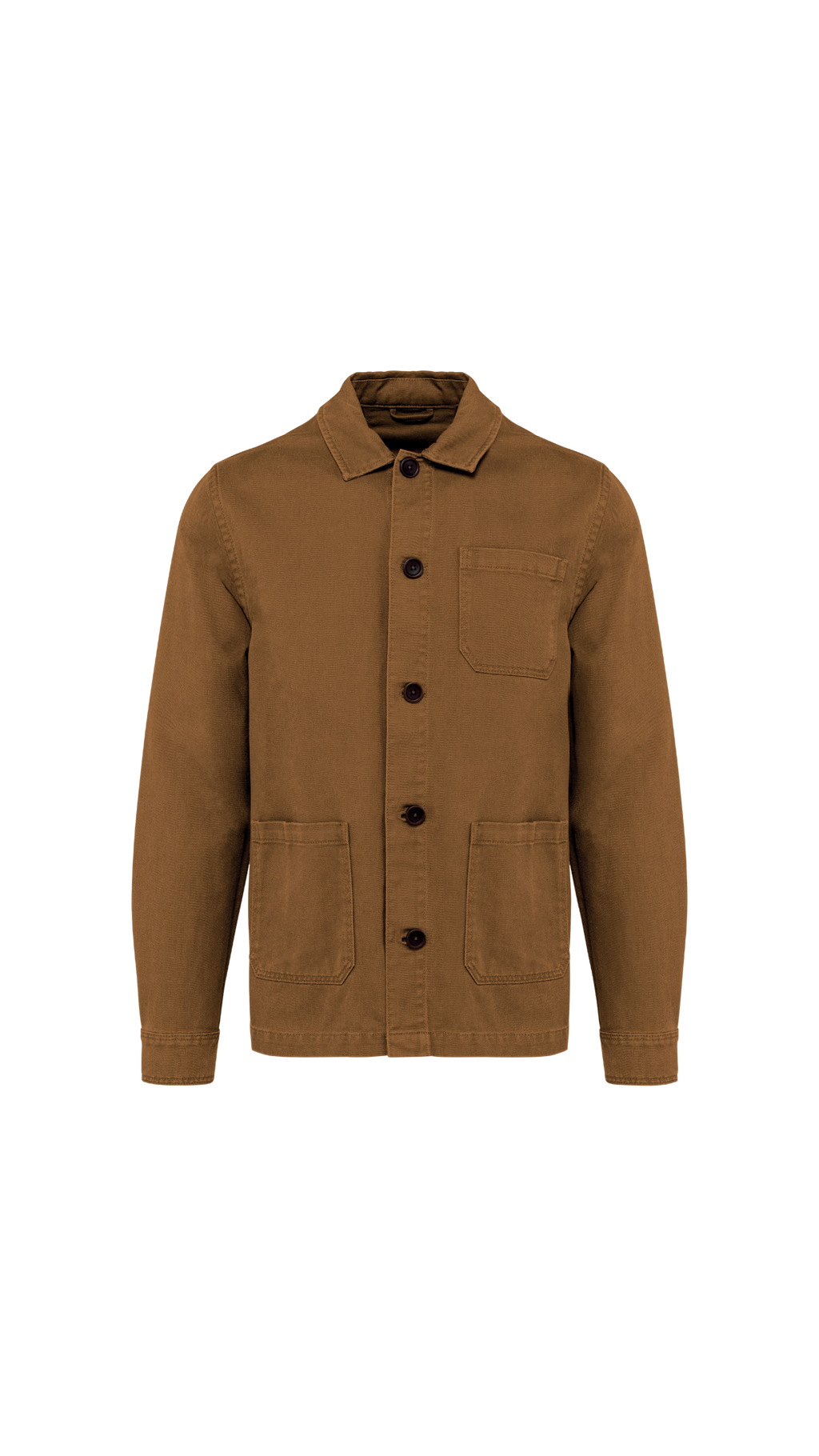 Giacca Worker Cotone Bio  - Caramel Dust | Shenty