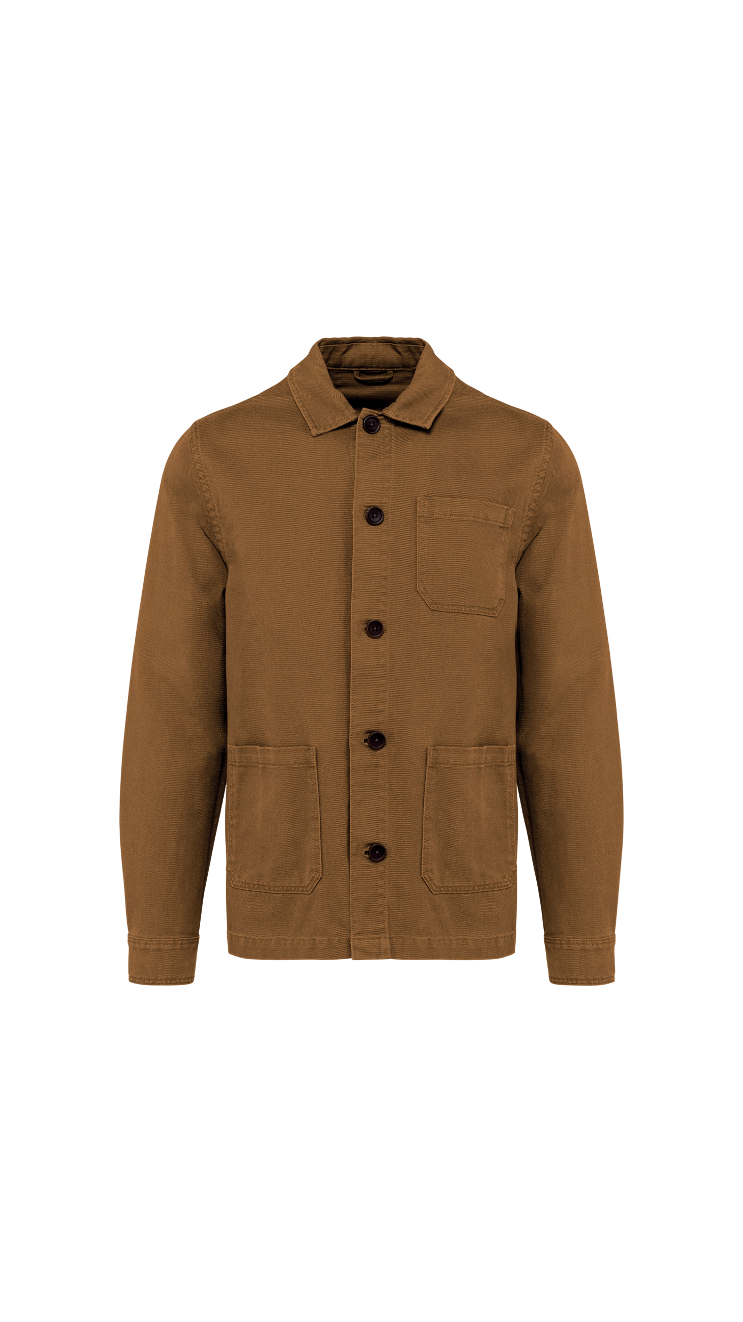 Giacca Worker Cotone Bio  - Caramel Dust | Shenty