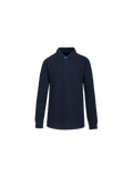 Polo a Coste in Cotone Biologico - Blue Navy | Shenty