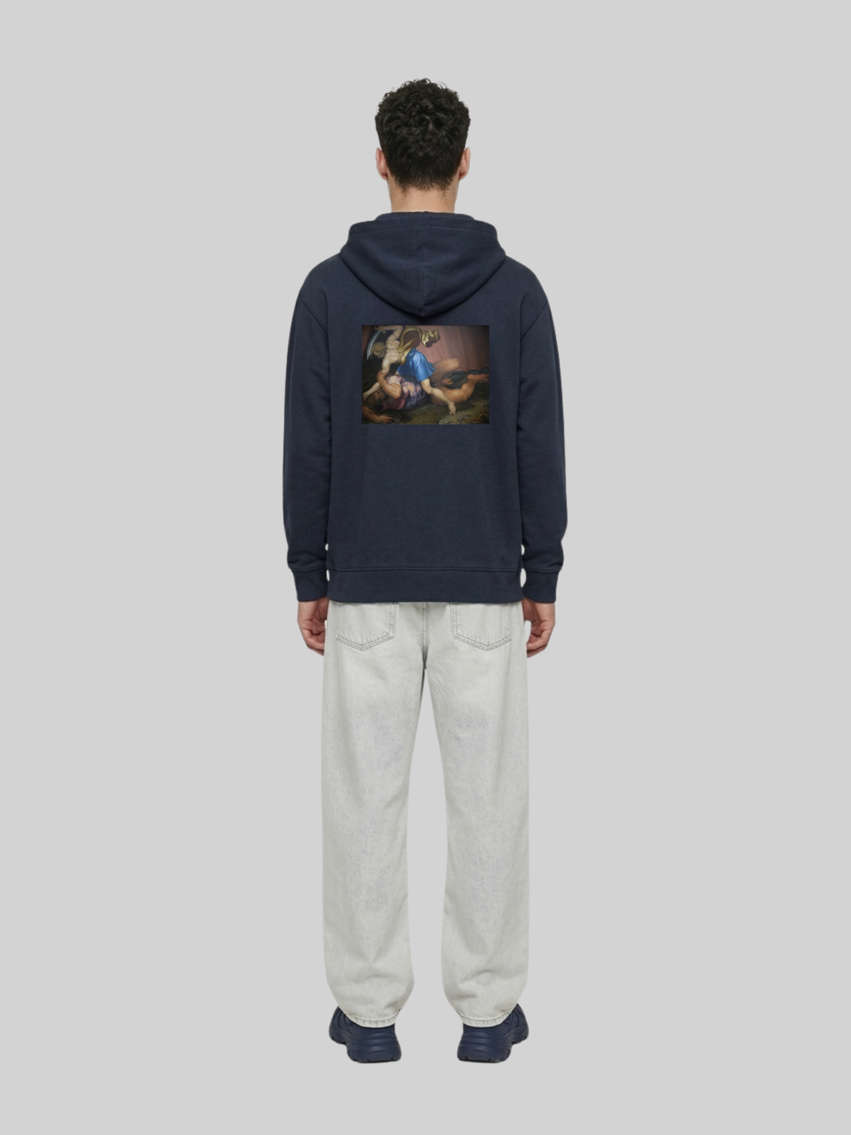 #34 Felpa Oversize "Davide & Golia"