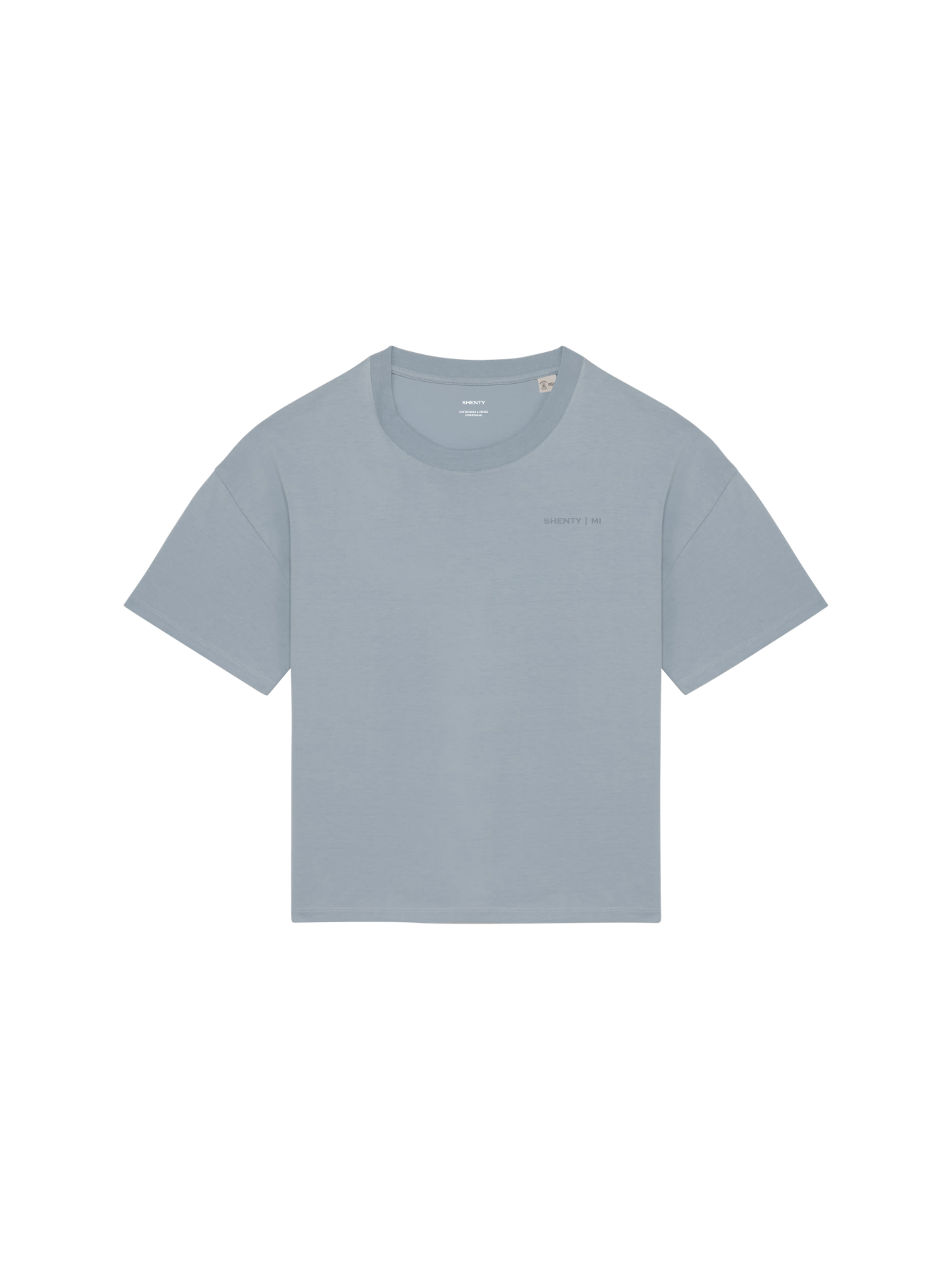 T-shirt Cropped  Oversize in cotone biologico - 4 Colori | Shenty