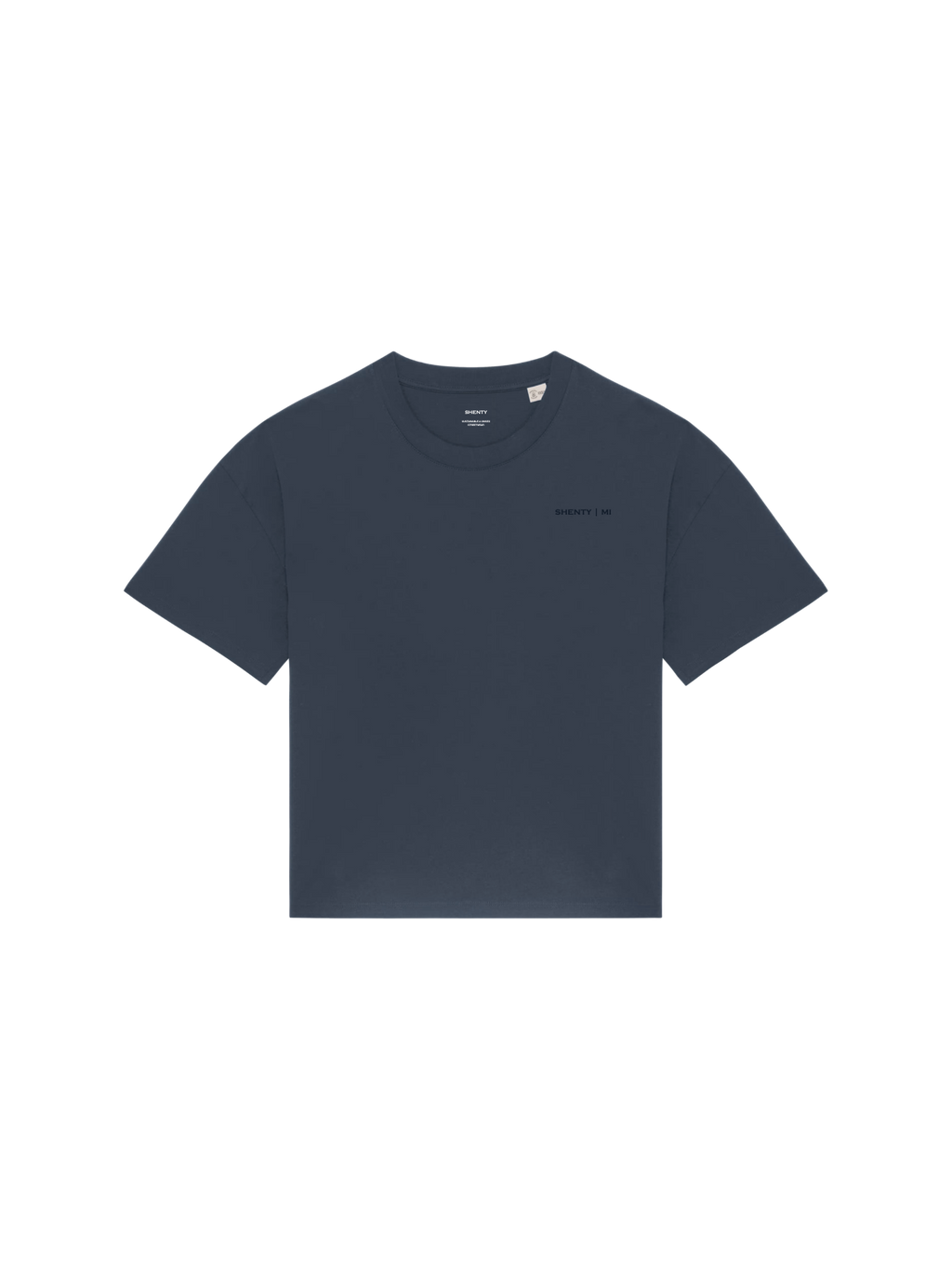 T-shirt Cropped  Oversize in cotone biologico - 4 Colori | Shenty