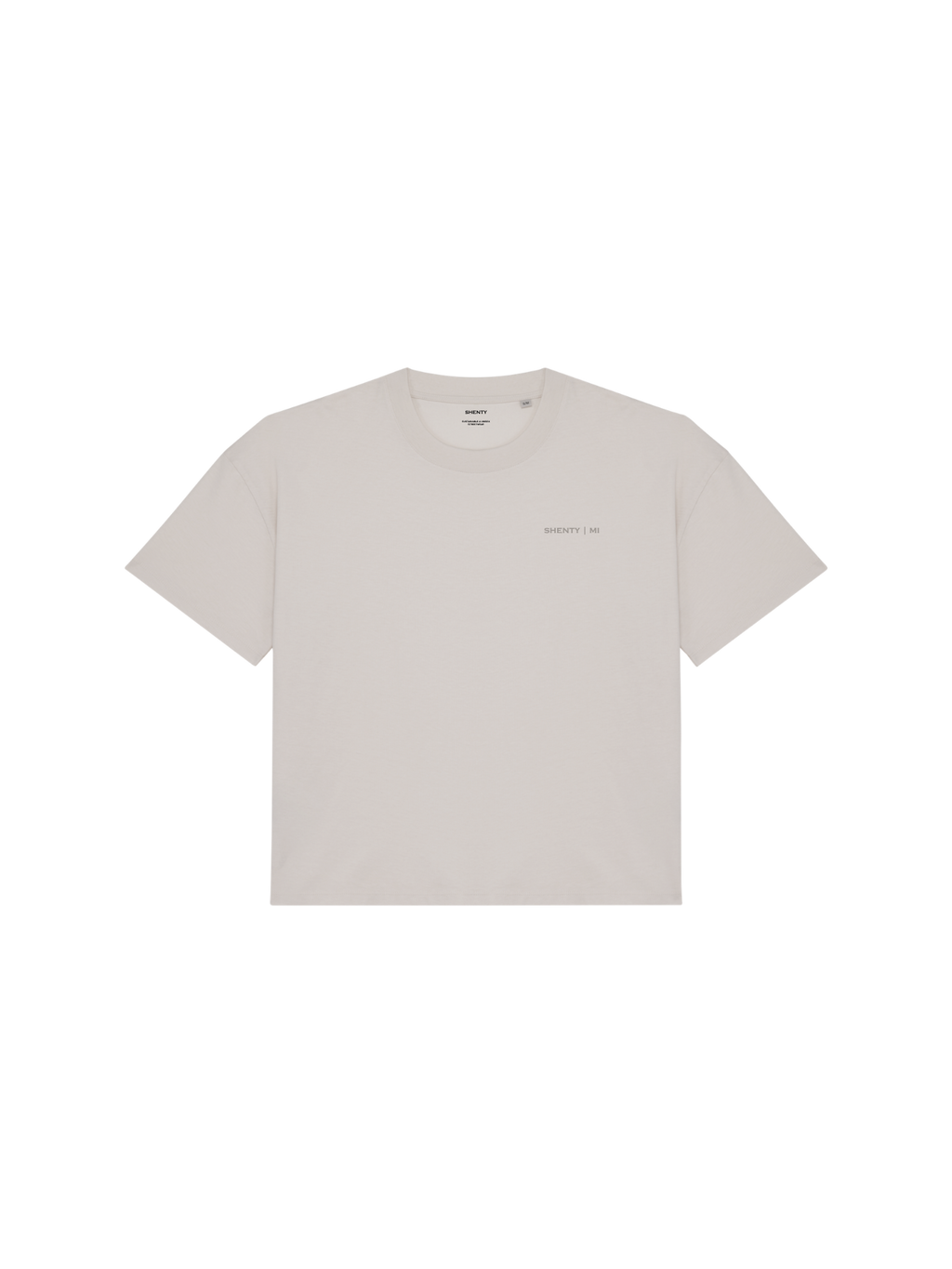 T-shirt Cropped  Oversize in cotone biologico - 4 Colori | Shenty